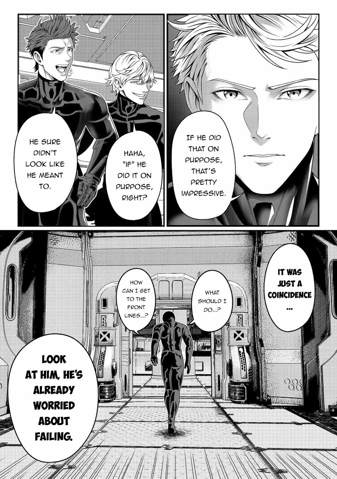 Koko wa Makasete Sakini Ike! wo shitai Shinitagari no Nozomanu Uchuu Gekokujou Chapter 1 - Page 37