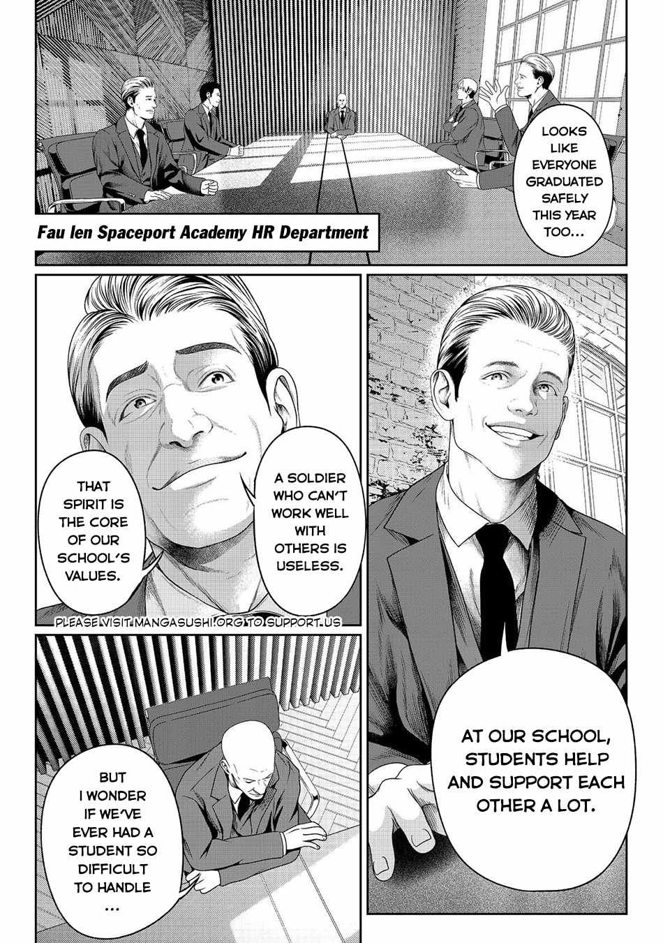 Koko wa Makasete Sakini Ike! wo shitai Shinitagari no Nozomanu Uchuu Gekokujou Chapter 2 - Page 2