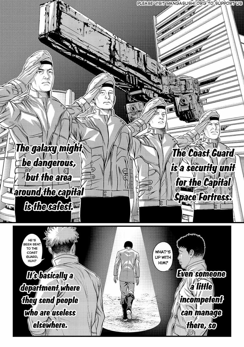 Koko wa Makasete Sakini Ike! wo shitai Shinitagari no Nozomanu Uchuu Gekokujou Chapter 2 - Page 11