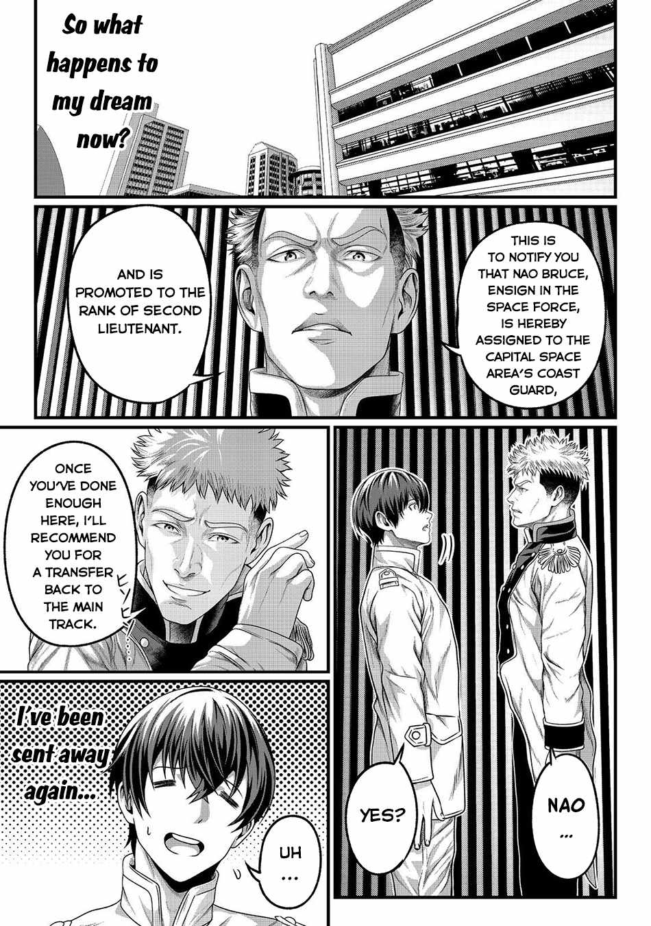Koko wa Makasete Sakini Ike! wo shitai Shinitagari no Nozomanu Uchuu Gekokujou Chapter 2 - Page 12