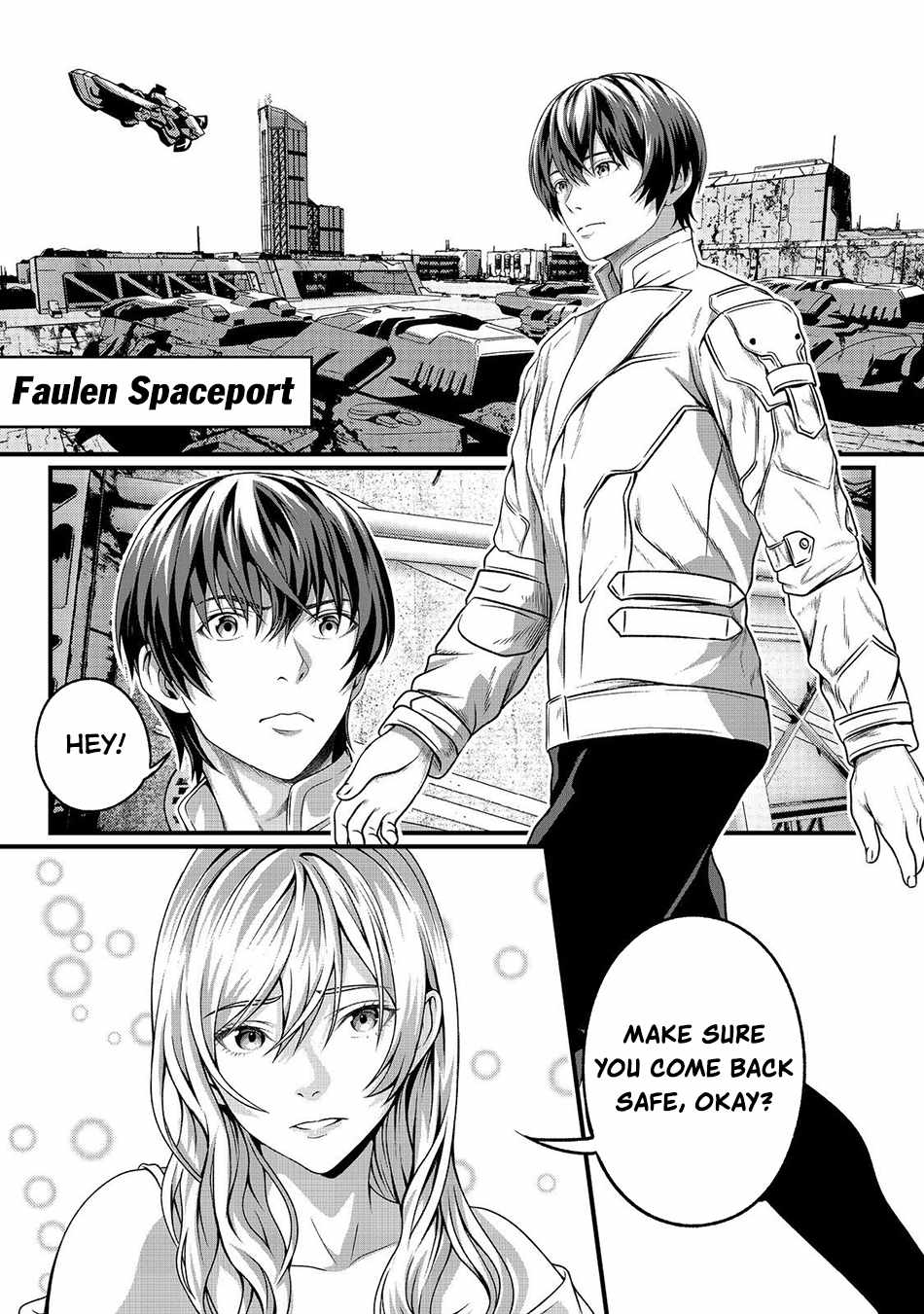Koko wa Makasete Sakini Ike! wo shitai Shinitagari no Nozomanu Uchuu Gekokujou Chapter 2 - Page 13