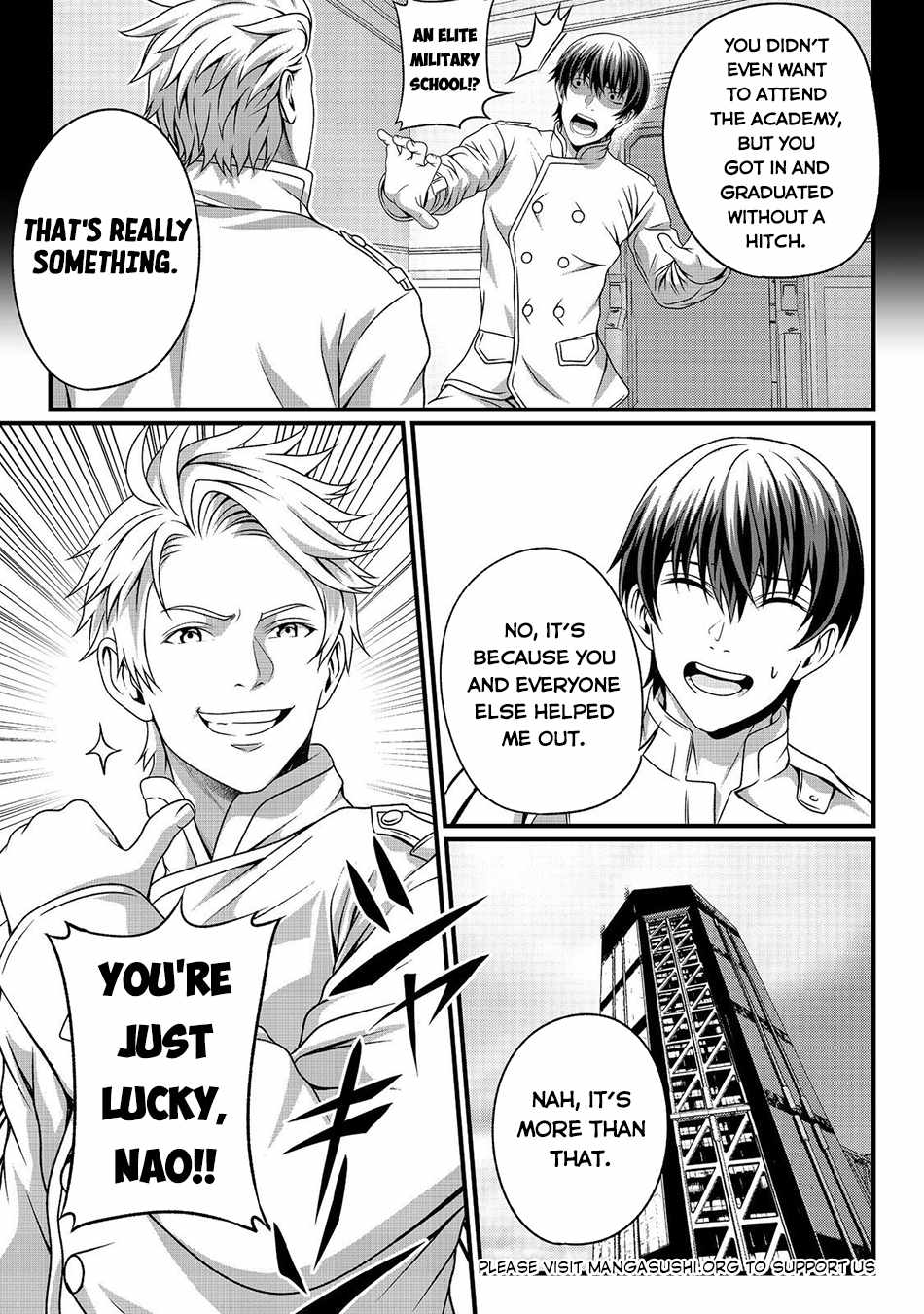 Koko wa Makasete Sakini Ike! wo shitai Shinitagari no Nozomanu Uchuu Gekokujou Chapter 2 - Page 16
