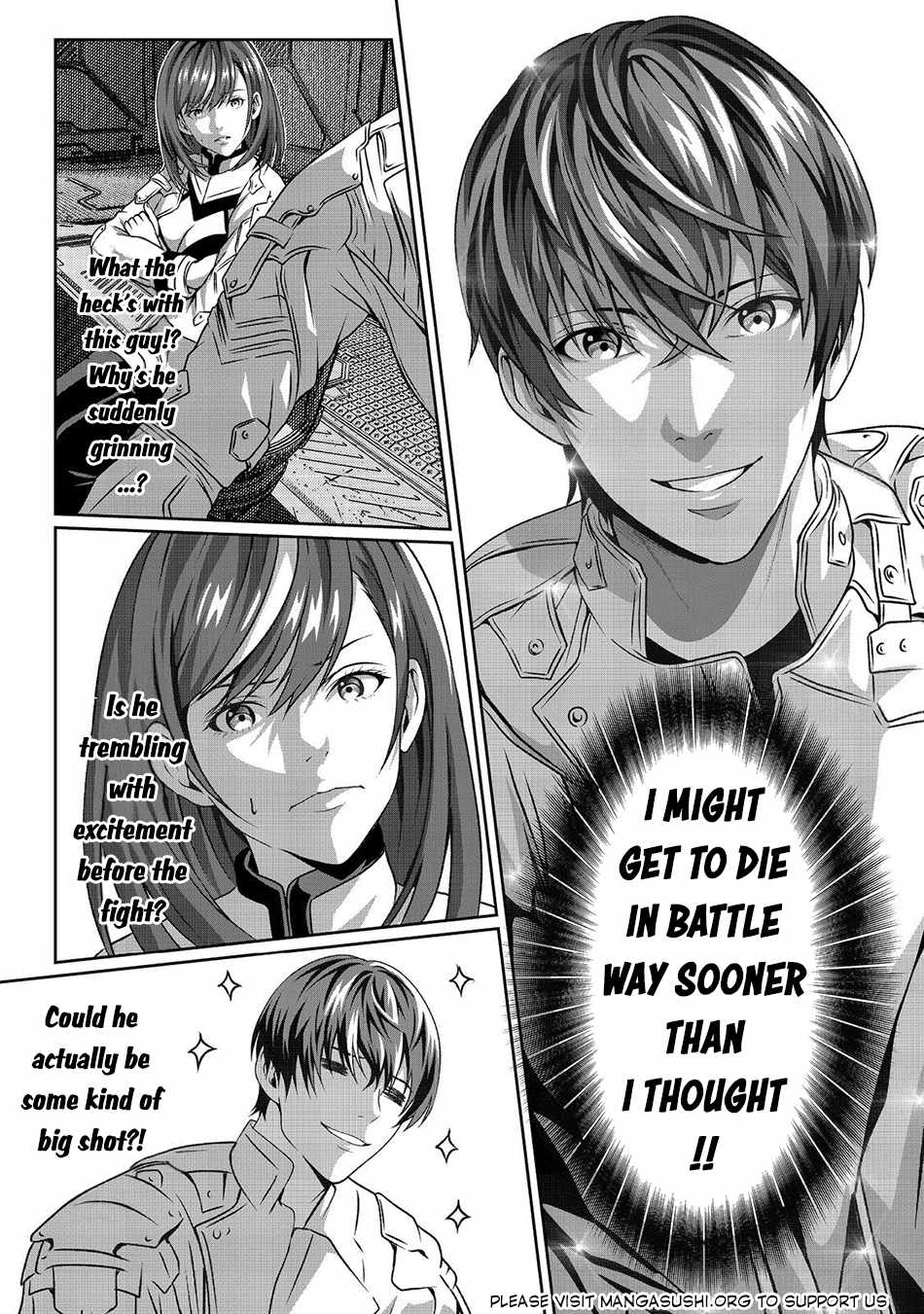 Koko wa Makasete Sakini Ike! wo shitai Shinitagari no Nozomanu Uchuu Gekokujou Chapter 3 - Page 11