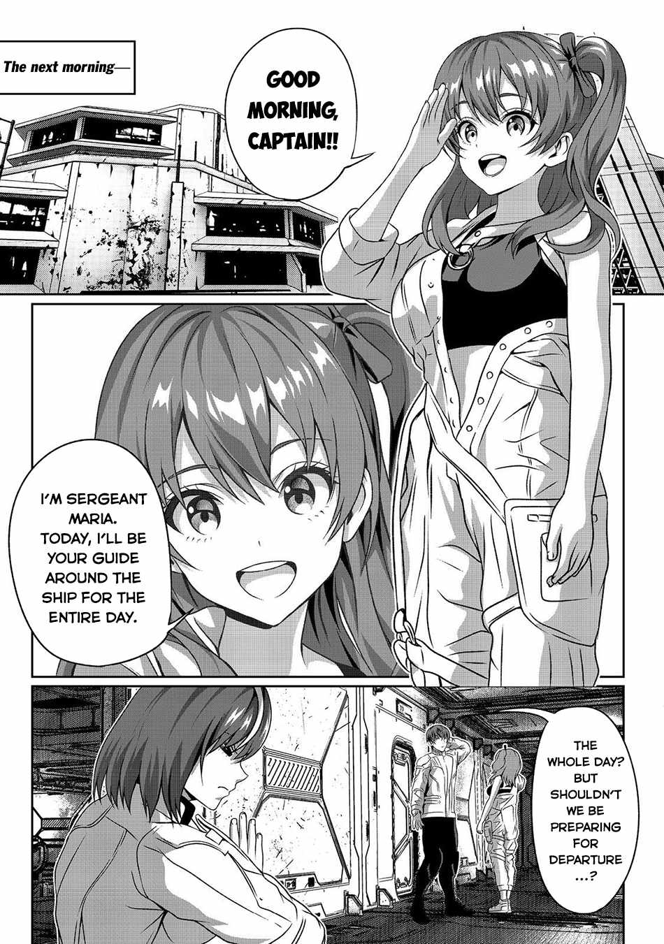 Koko wa Makasete Sakini Ike! wo shitai Shinitagari no Nozomanu Uchuu Gekokujou Chapter 3 - Page 12