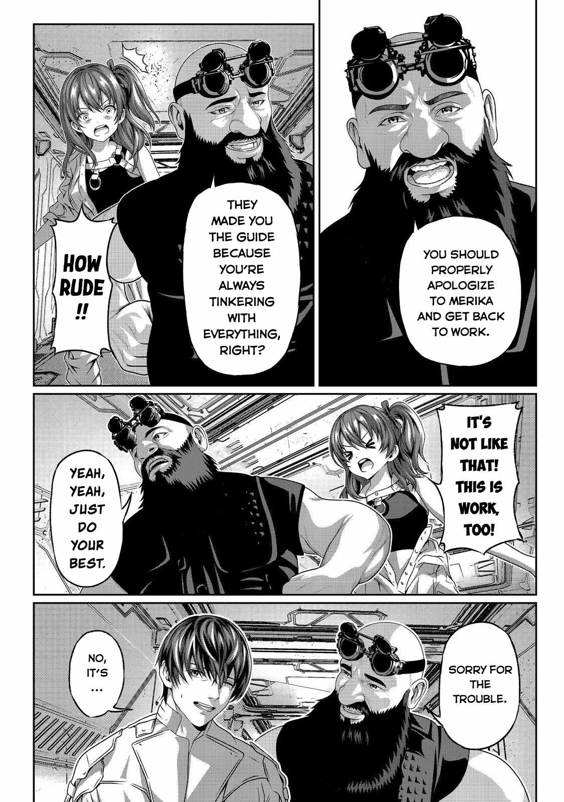 Koko wa Makasete Sakini Ike! wo shitai Shinitagari no Nozomanu Uchuu Gekokujou Chapter 3 - Page 19