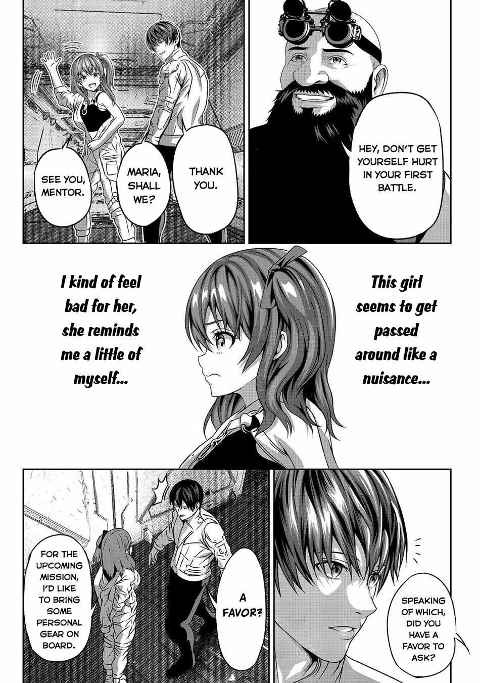 Koko wa Makasete Sakini Ike! wo shitai Shinitagari no Nozomanu Uchuu Gekokujou Chapter 3 - Page 20
