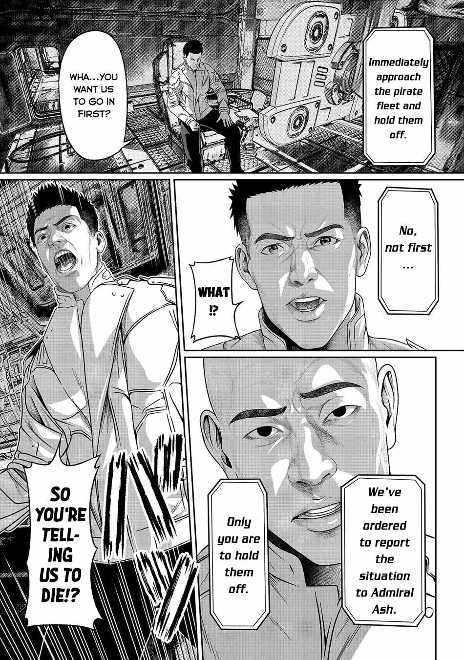 Koko wa Makasete Sakini Ike! wo shitai Shinitagari no Nozomanu Uchuu Gekokujou Chapter 3 - Page 28