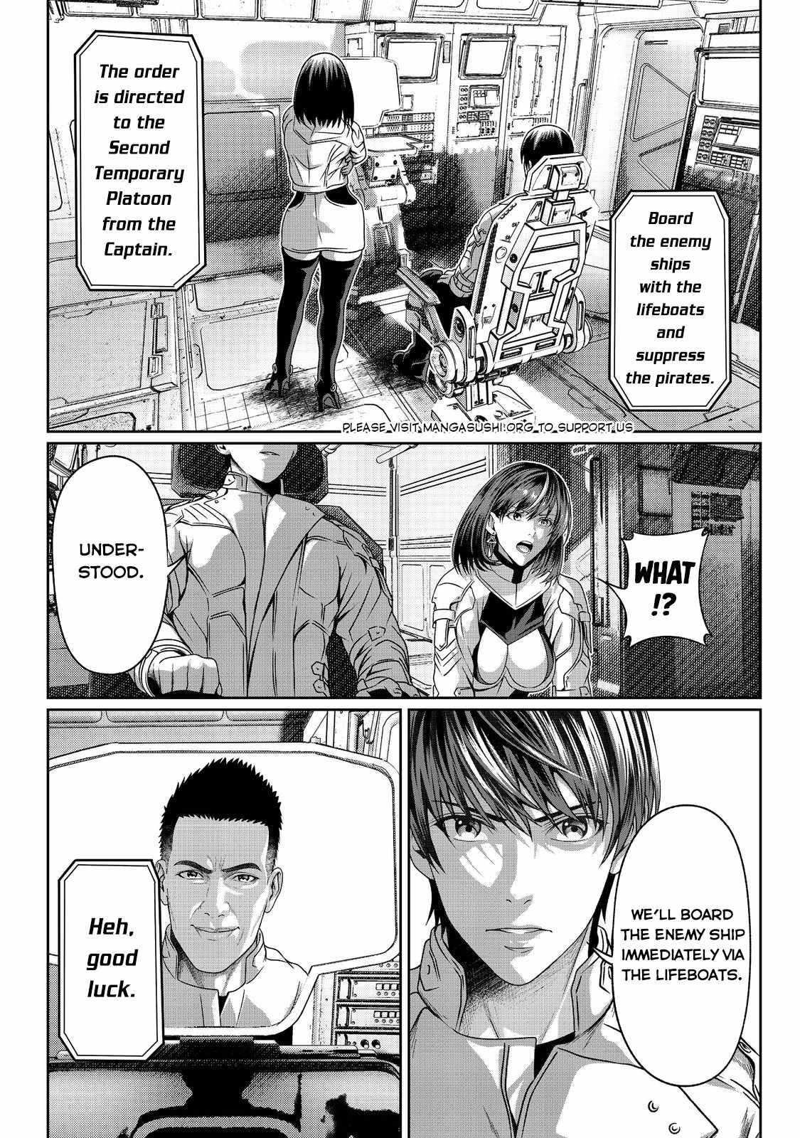 Koko wa Makasete Sakini Ike! wo shitai Shinitagari no Nozomanu Uchuu Gekokujou Chapter 3 - Page 31