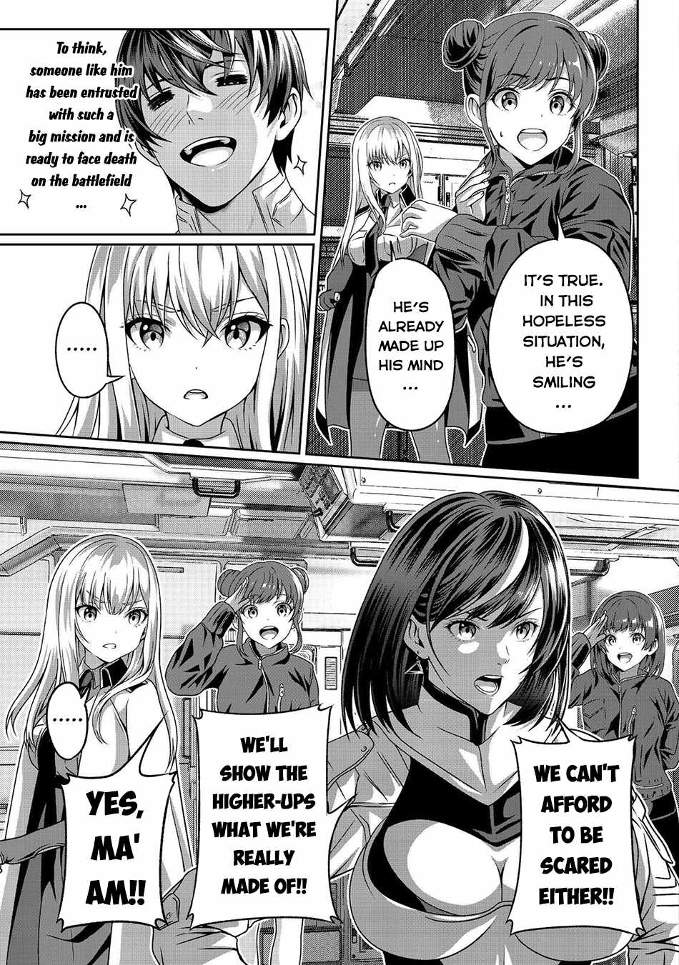 Koko wa Makasete Sakini Ike! wo shitai Shinitagari no Nozomanu Uchuu Gekokujou Chapter 3 - Page 34