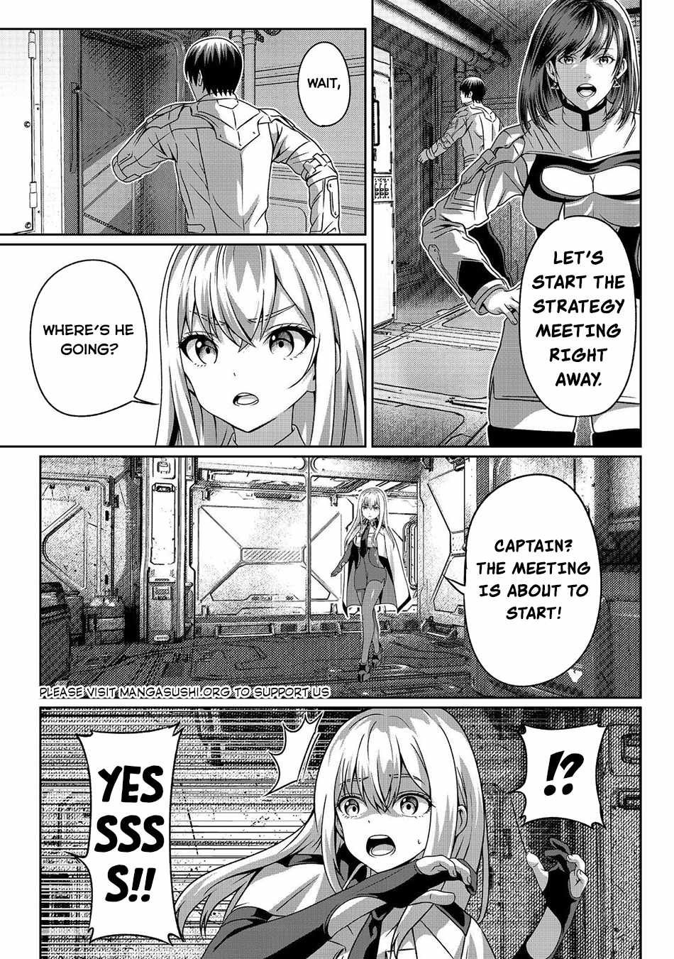 Koko wa Makasete Sakini Ike! wo shitai Shinitagari no Nozomanu Uchuu Gekokujou Chapter 3 - Page 35
