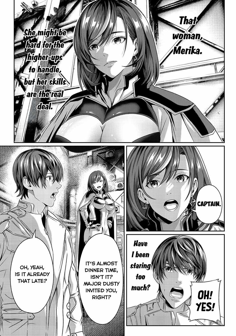 Koko wa Makasete Sakini Ike! wo shitai Shinitagari no Nozomanu Uchuu Gekokujou Chapter 3 - Page 5