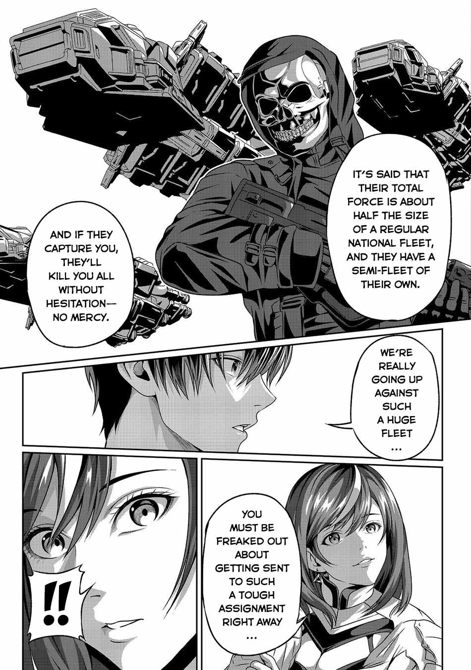 Koko wa Makasete Sakini Ike! wo shitai Shinitagari no Nozomanu Uchuu Gekokujou Chapter 3 - Page 10