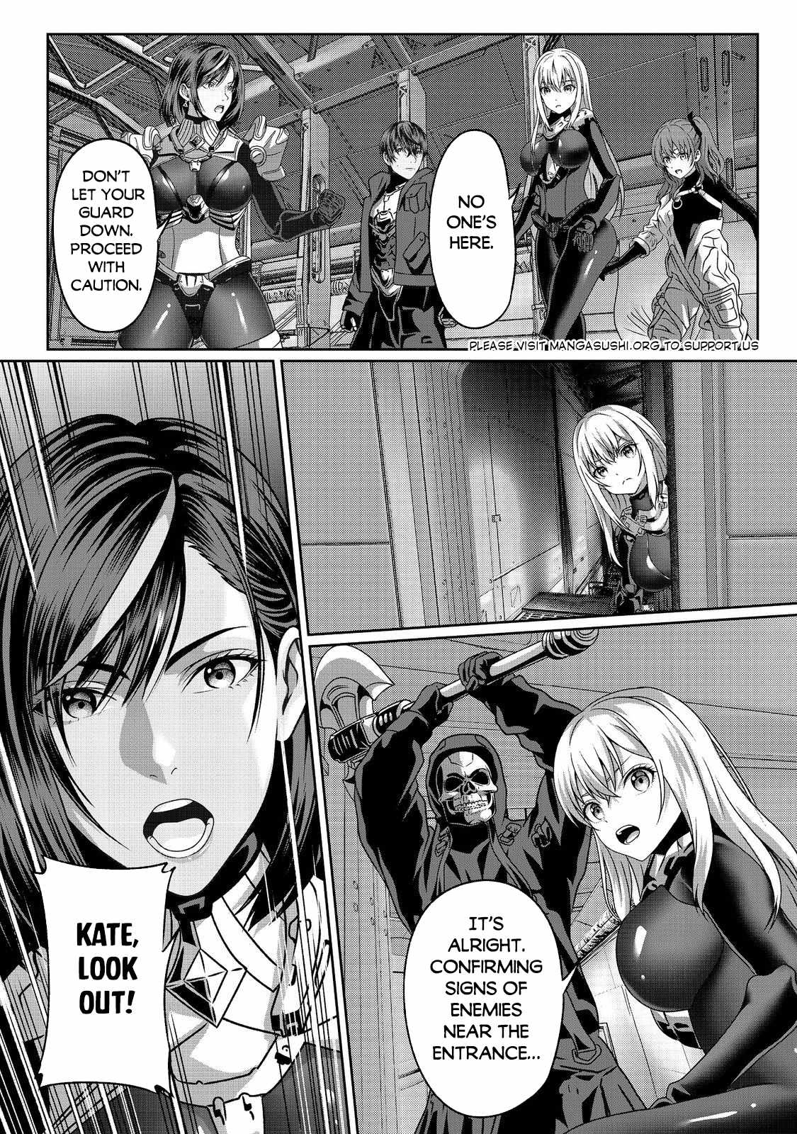 Koko wa Makasete Sakini Ike! wo shitai Shinitagari no Nozomanu Uchuu Gekokujou Chapter 4 - Page 11