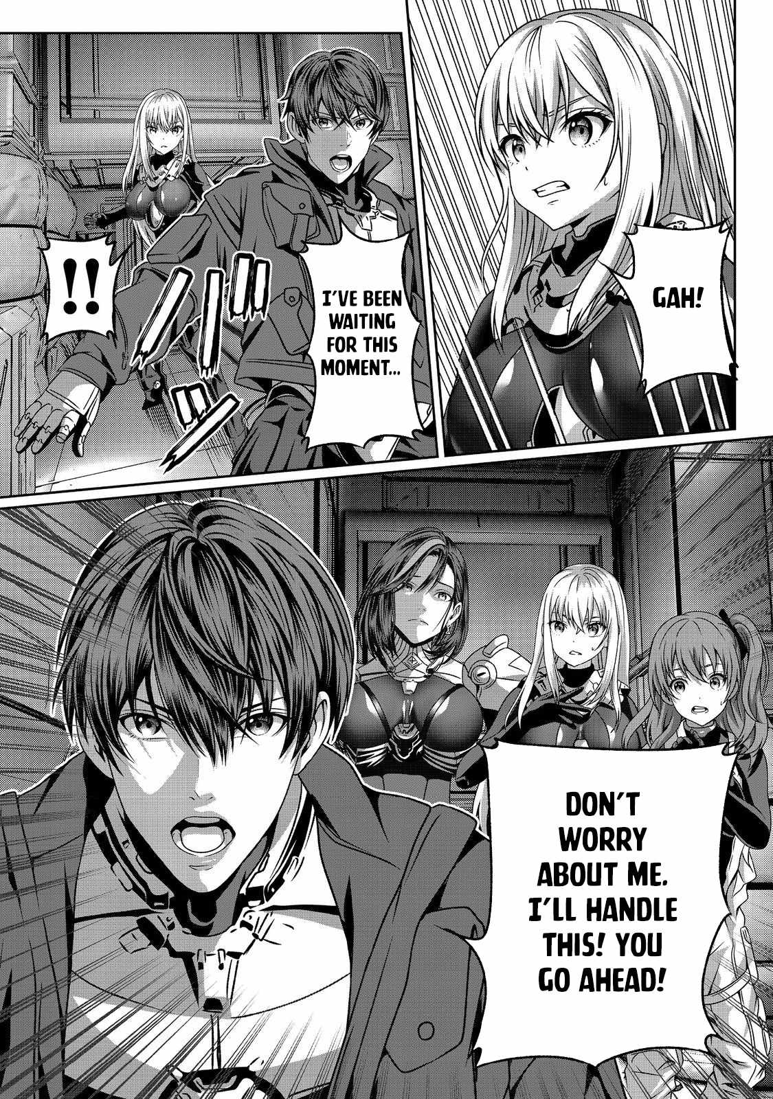 Koko wa Makasete Sakini Ike! wo shitai Shinitagari no Nozomanu Uchuu Gekokujou Chapter 4 - Page 15