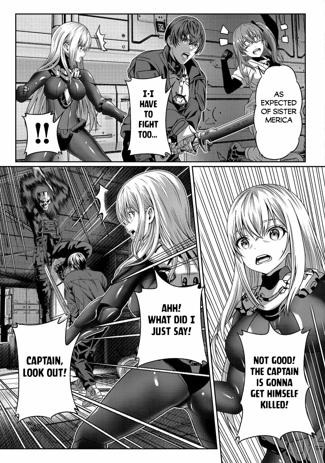 Koko wa Makasete Sakini Ike! wo shitai Shinitagari no Nozomanu Uchuu Gekokujou Chapter 4 - Page 18