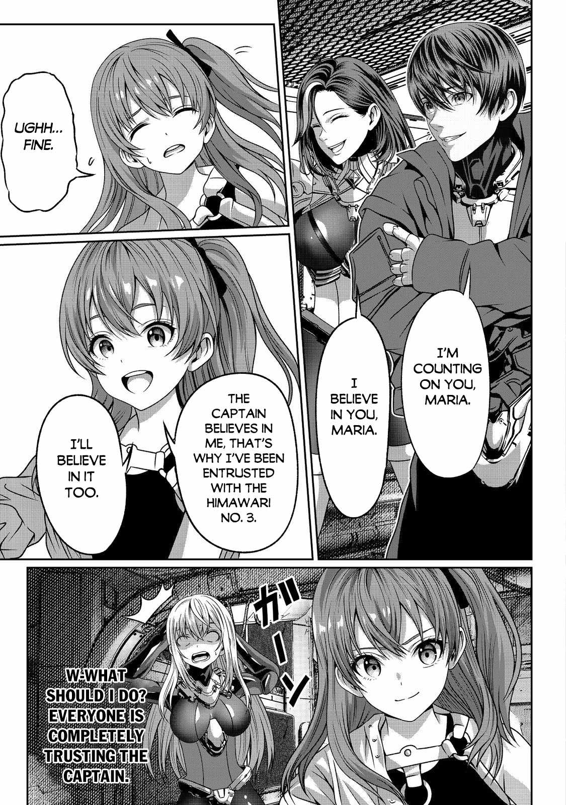 Koko wa Makasete Sakini Ike! wo shitai Shinitagari no Nozomanu Uchuu Gekokujou Chapter 4 - Page 34