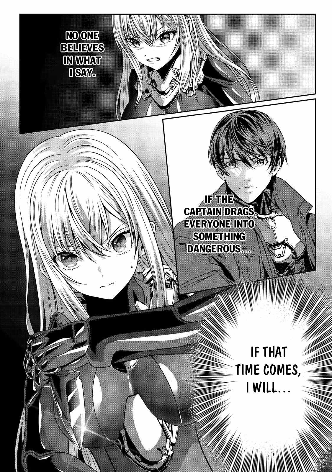 Koko wa Makasete Sakini Ike! wo shitai Shinitagari no Nozomanu Uchuu Gekokujou Chapter 4 - Page 35