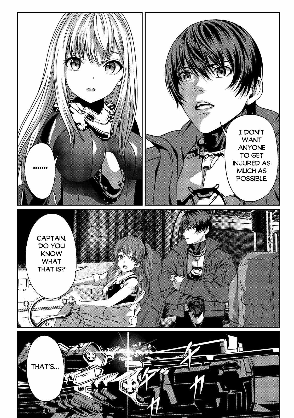 Koko wa Makasete Sakini Ike! wo shitai Shinitagari no Nozomanu Uchuu Gekokujou Chapter 4 - Page 37