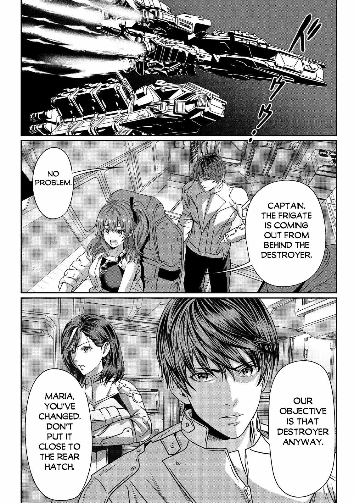 Koko wa Makasete Sakini Ike! wo shitai Shinitagari no Nozomanu Uchuu Gekokujou Chapter 4 - Page 7