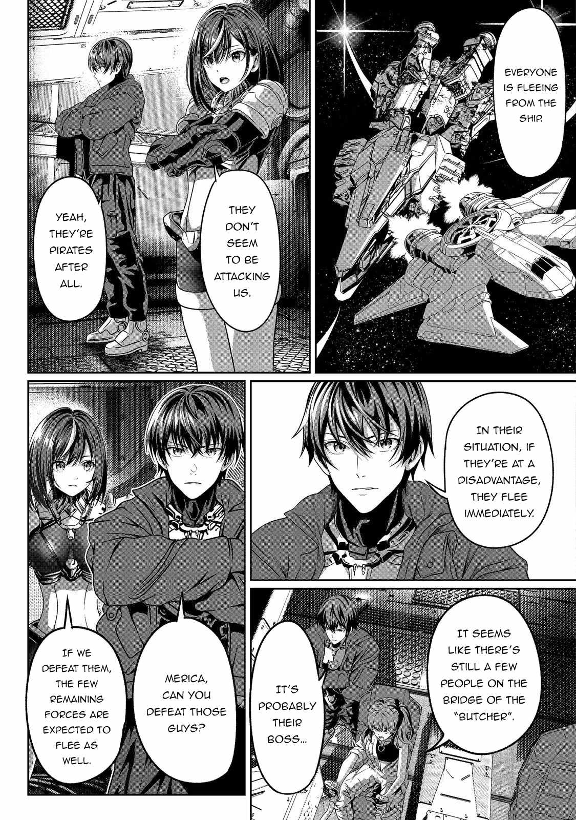 Koko wa Makasete Sakini Ike! wo shitai Shinitagari no Nozomanu Uchuu Gekokujou Chapter 5 - Page 18