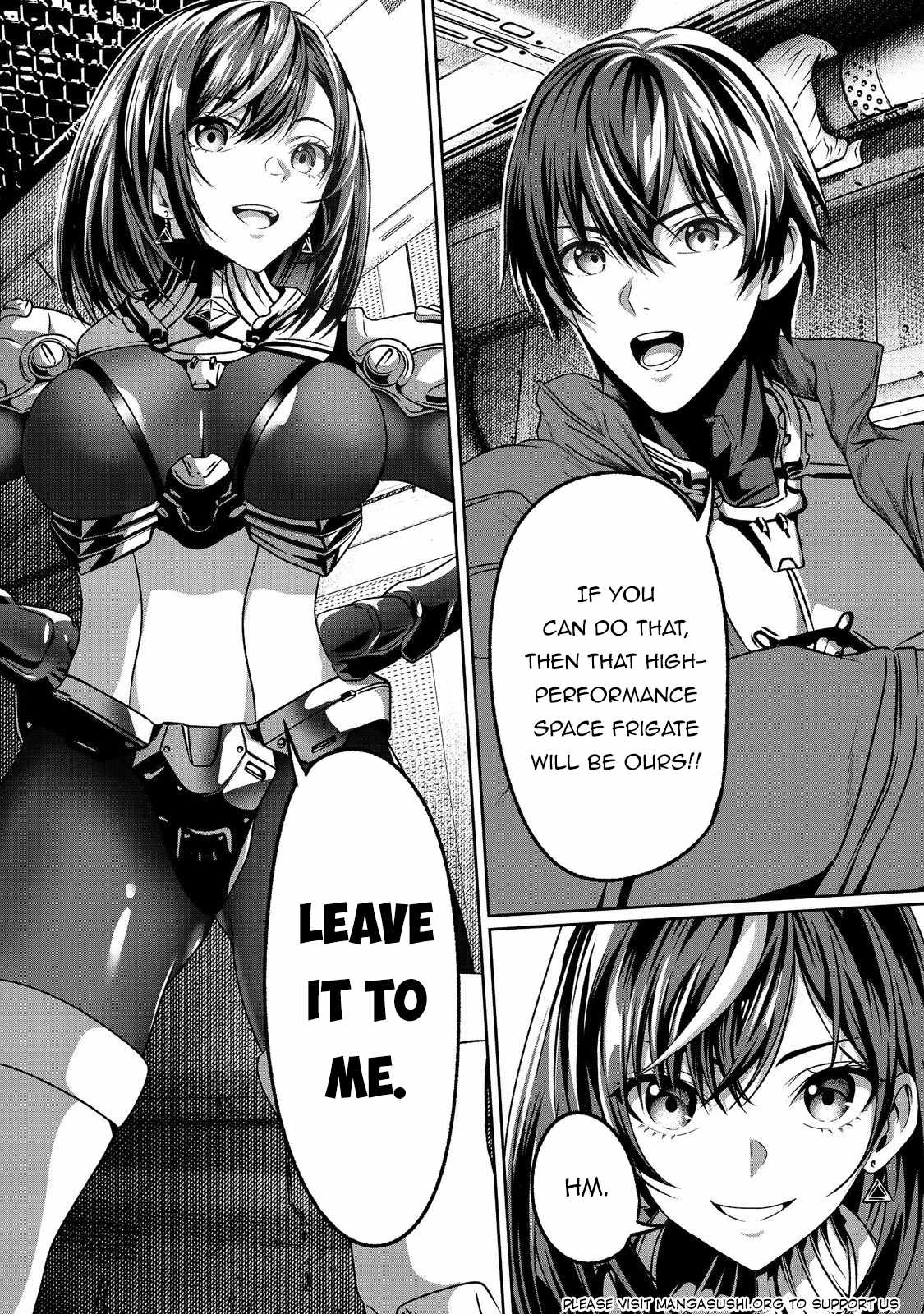 Koko wa Makasete Sakini Ike! wo shitai Shinitagari no Nozomanu Uchuu Gekokujou Chapter 5 - Page 19