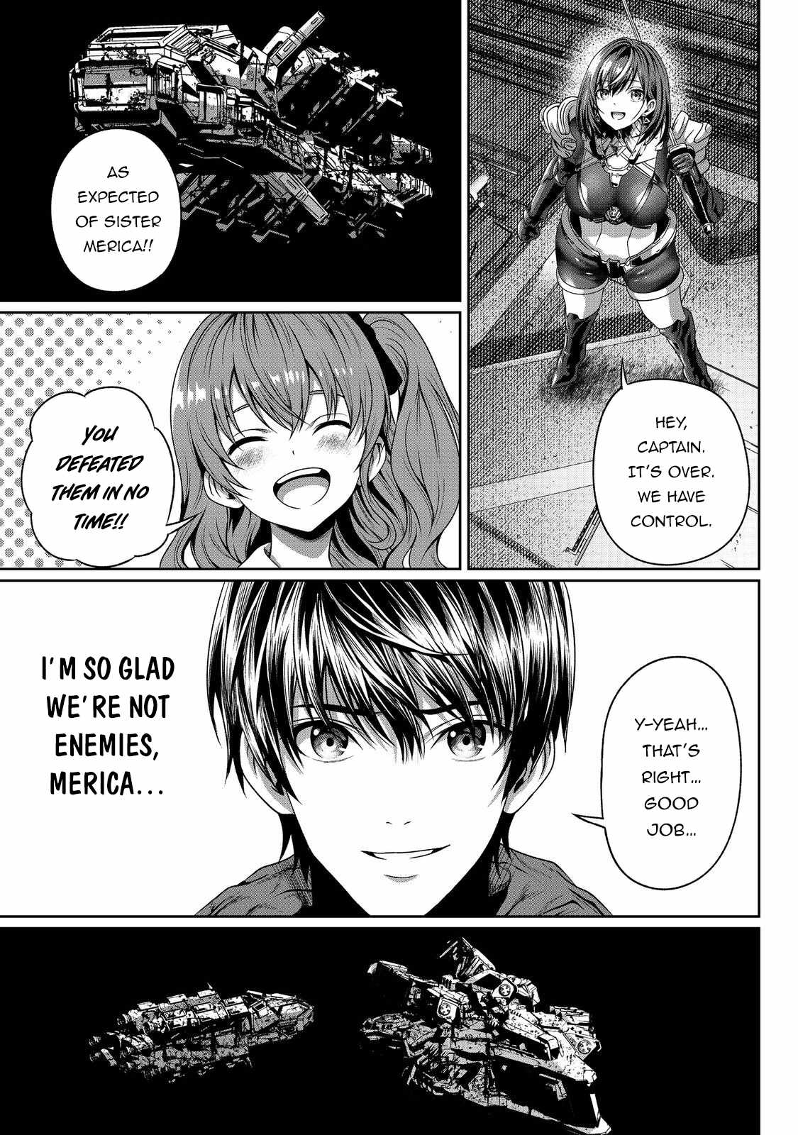 Koko wa Makasete Sakini Ike! wo shitai Shinitagari no Nozomanu Uchuu Gekokujou Chapter 5 - Page 33