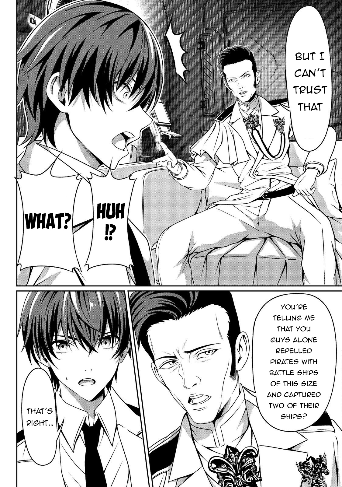 Koko wa Makasete Sakini Ike! wo shitai Shinitagari no Nozomanu Uchuu Gekokujou Chapter 6 - Page 14