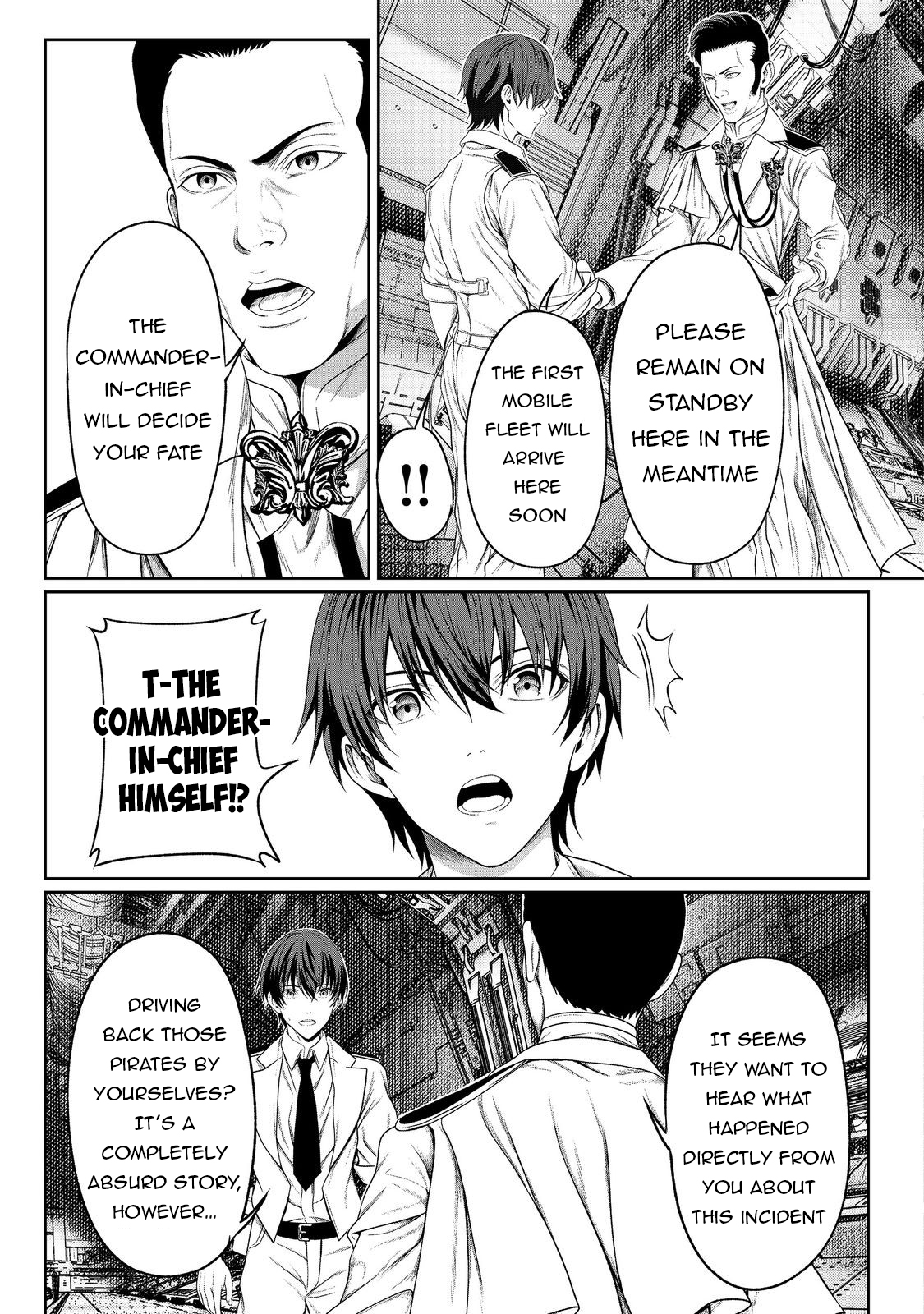 Koko wa Makasete Sakini Ike! wo shitai Shinitagari no Nozomanu Uchuu Gekokujou Chapter 6 - Page 33