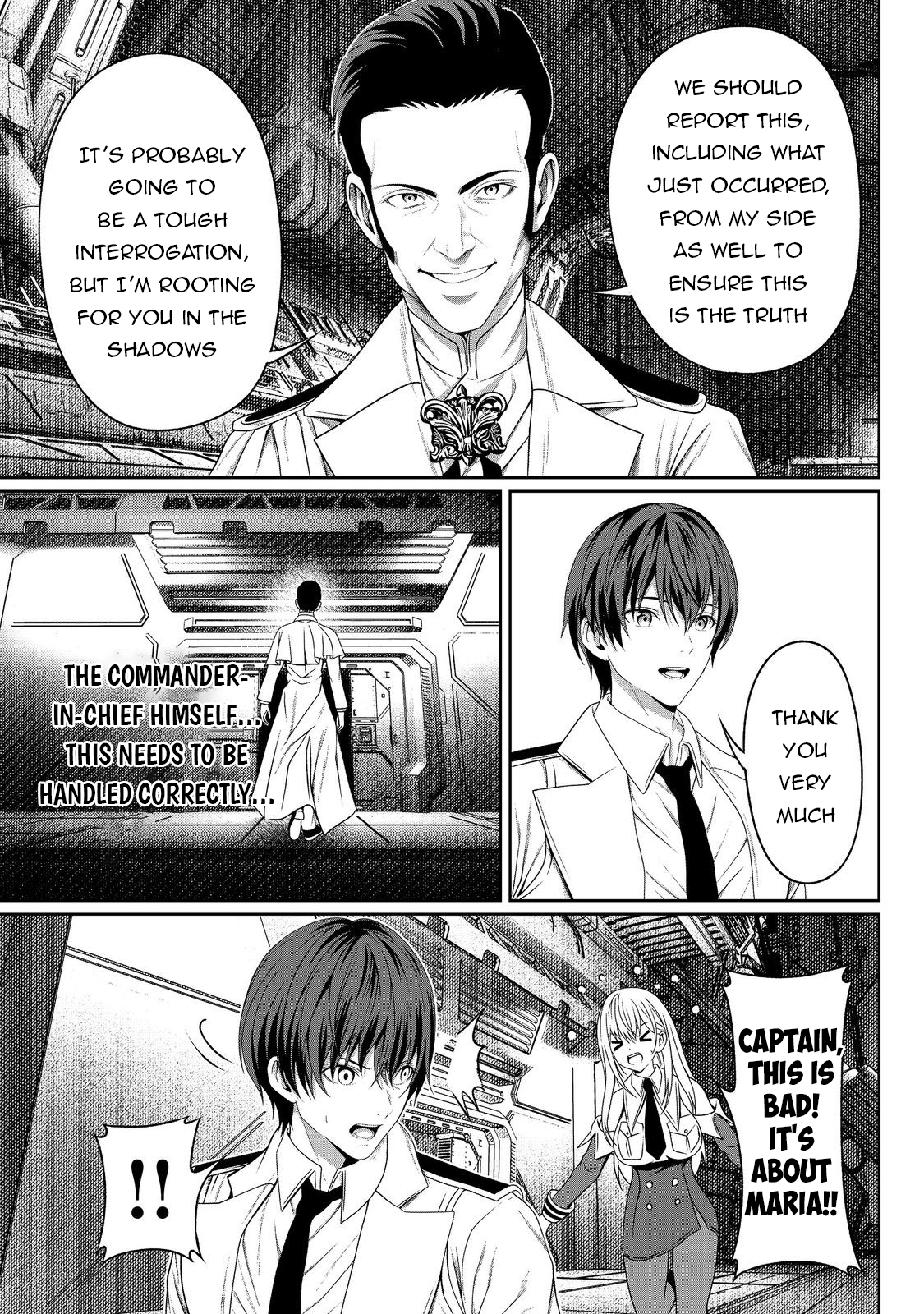 Koko wa Makasete Sakini Ike! wo shitai Shinitagari no Nozomanu Uchuu Gekokujou Chapter 6 - Page 34