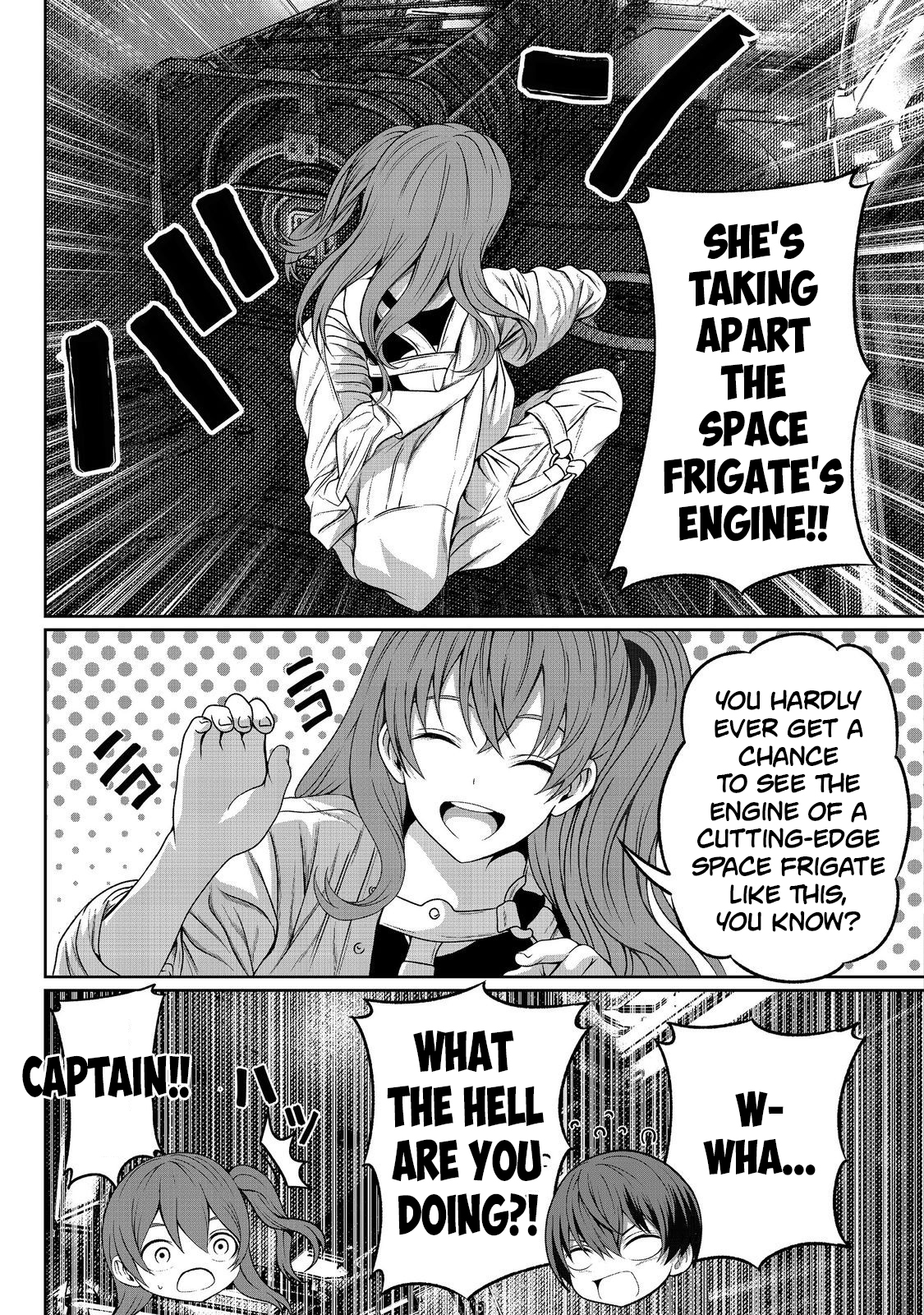 Koko wa Makasete Sakini Ike! wo shitai Shinitagari no Nozomanu Uchuu Gekokujou Chapter 6 - Page 35