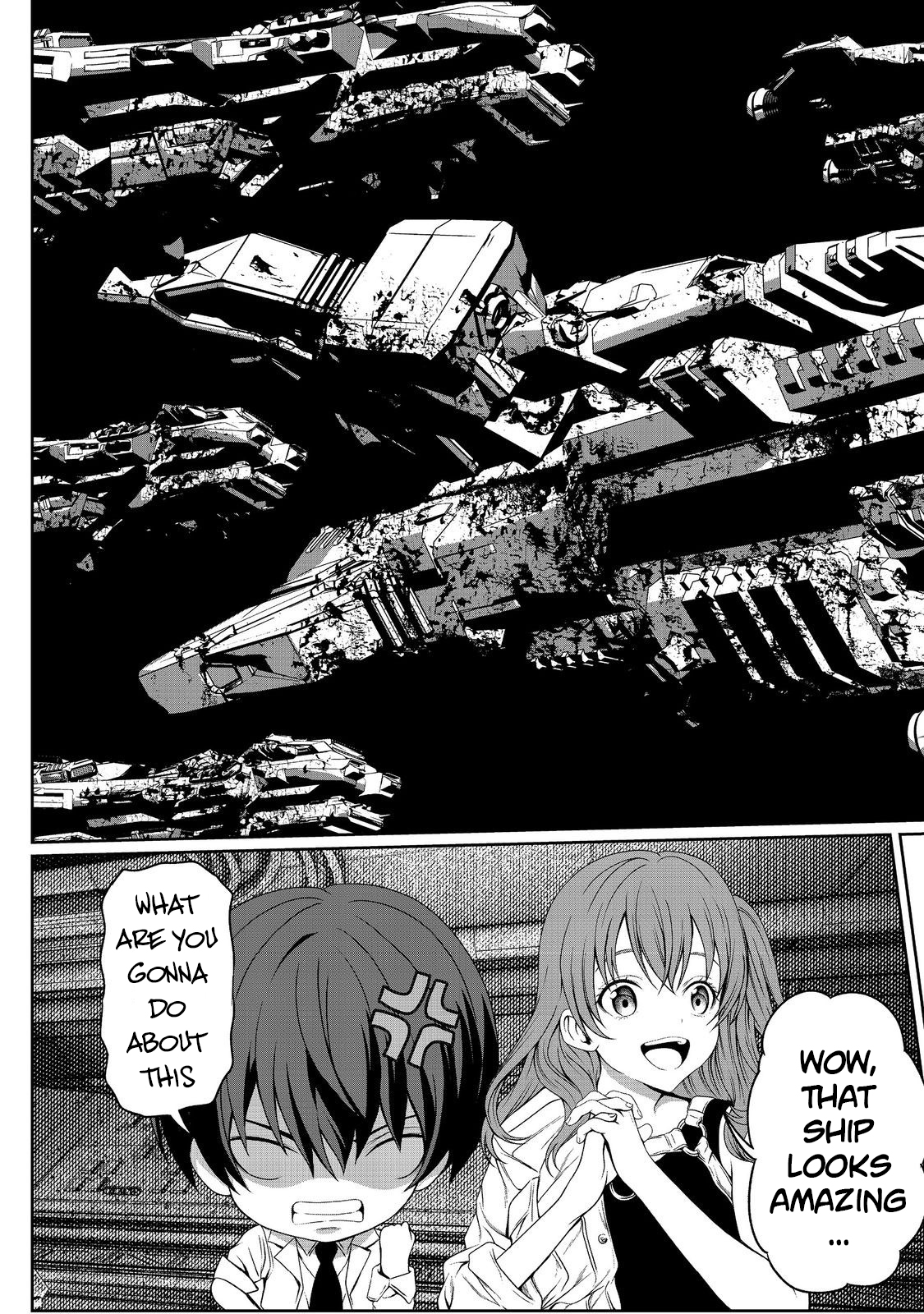 Koko wa Makasete Sakini Ike! wo shitai Shinitagari no Nozomanu Uchuu Gekokujou Chapter 6 - Page 37