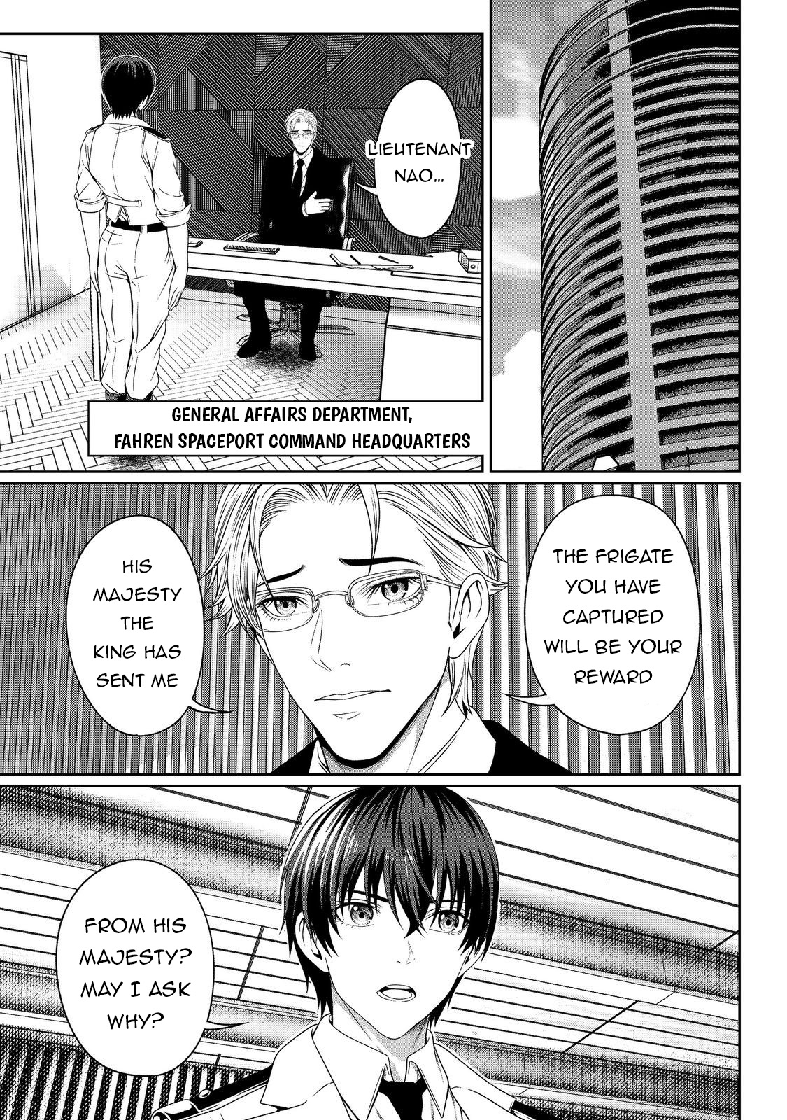 Koko wa Makasete Sakini Ike! wo shitai Shinitagari no Nozomanu Uchuu Gekokujou Chapter 7 - Page 36