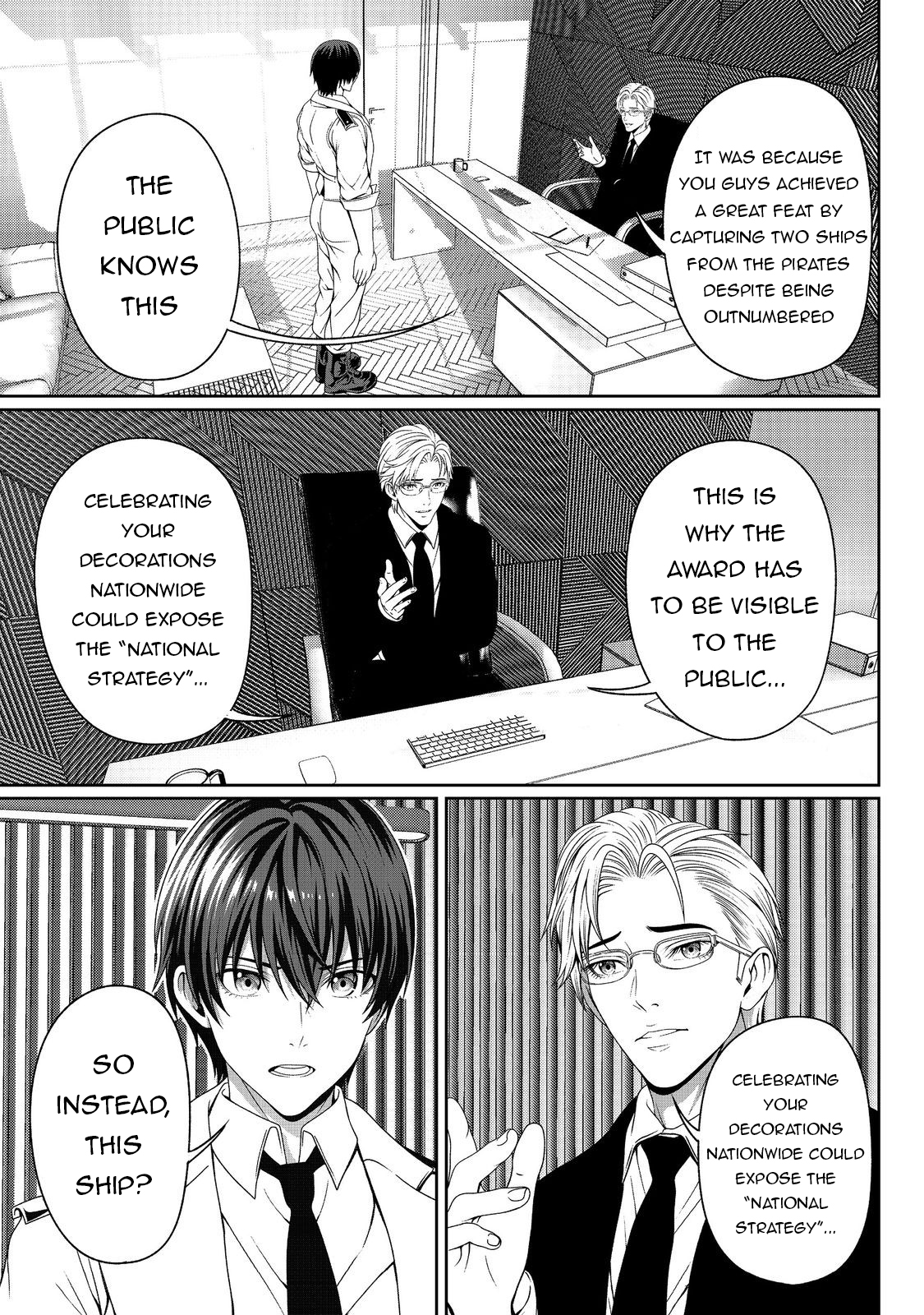 Koko wa Makasete Sakini Ike! wo shitai Shinitagari no Nozomanu Uchuu Gekokujou Chapter 7 - Page 37