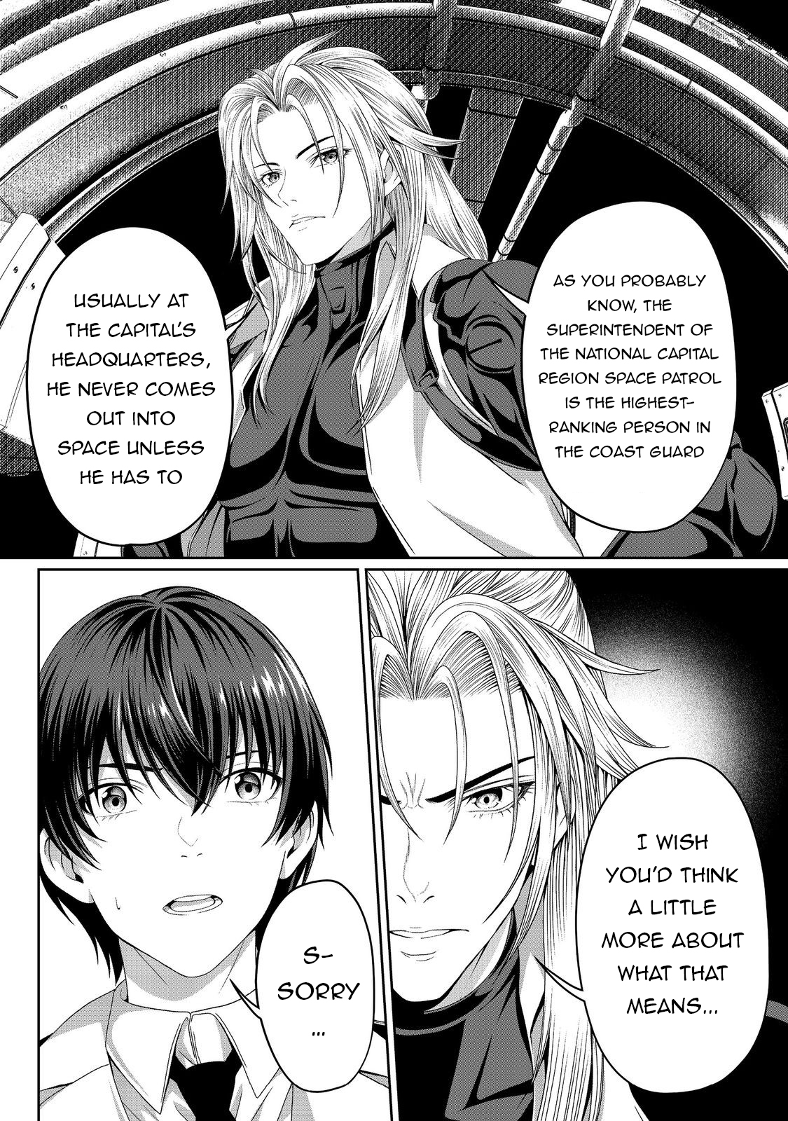 Koko wa Makasete Sakini Ike! wo shitai Shinitagari no Nozomanu Uchuu Gekokujou Chapter 7 - Page 8
