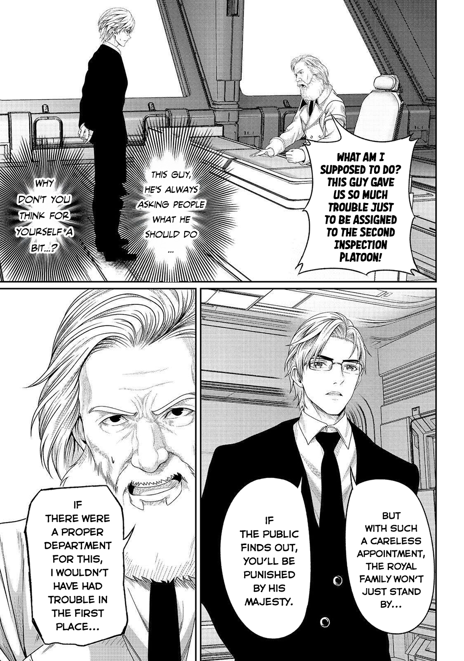 Koko wa Makasete Sakini Ike! wo shitai Shinitagari no Nozomanu Uchuu Gekokujou Chapter 8 - Page 12