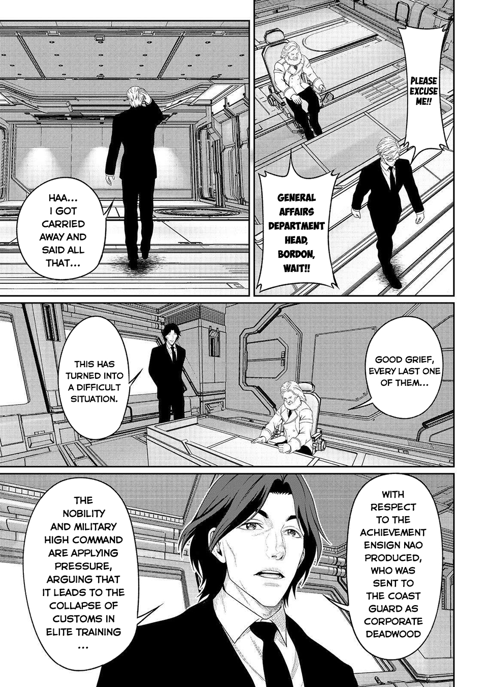 Koko wa Makasete Sakini Ike! wo shitai Shinitagari no Nozomanu Uchuu Gekokujou Chapter 8 - Page 14