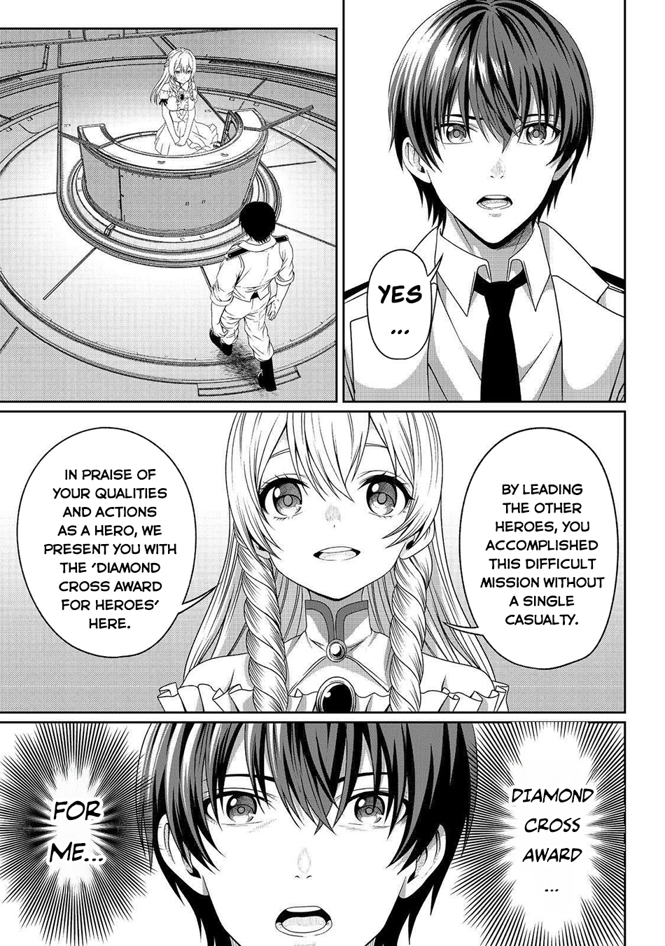 Koko wa Makasete Sakini Ike! wo shitai Shinitagari no Nozomanu Uchuu Gekokujou Chapter 8 - Page 32