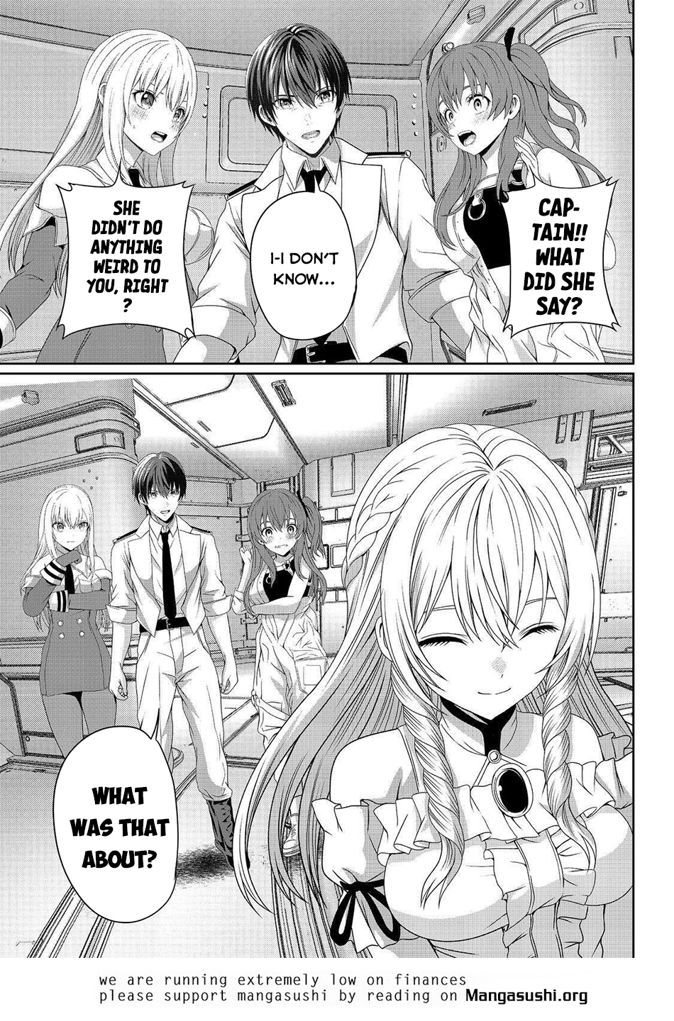 Koko wa Makasete Sakini Ike! wo shitai Shinitagari no Nozomanu Uchuu Gekokujou Chapter 8 - Page 42