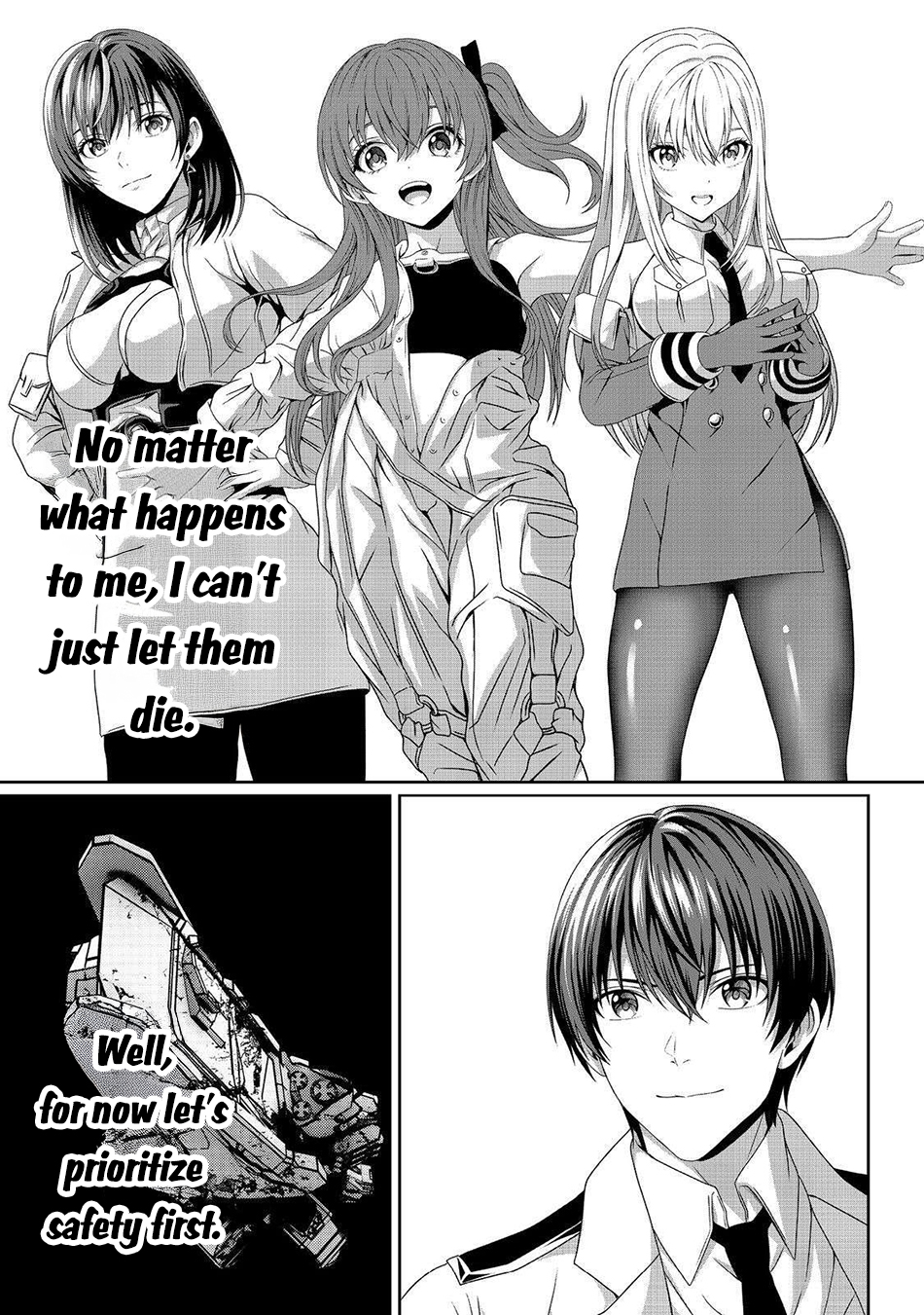 Koko wa Makasete Sakini Ike! wo shitai Shinitagari no Nozomanu Uchuu Gekokujou Chapter 8 - Page 6