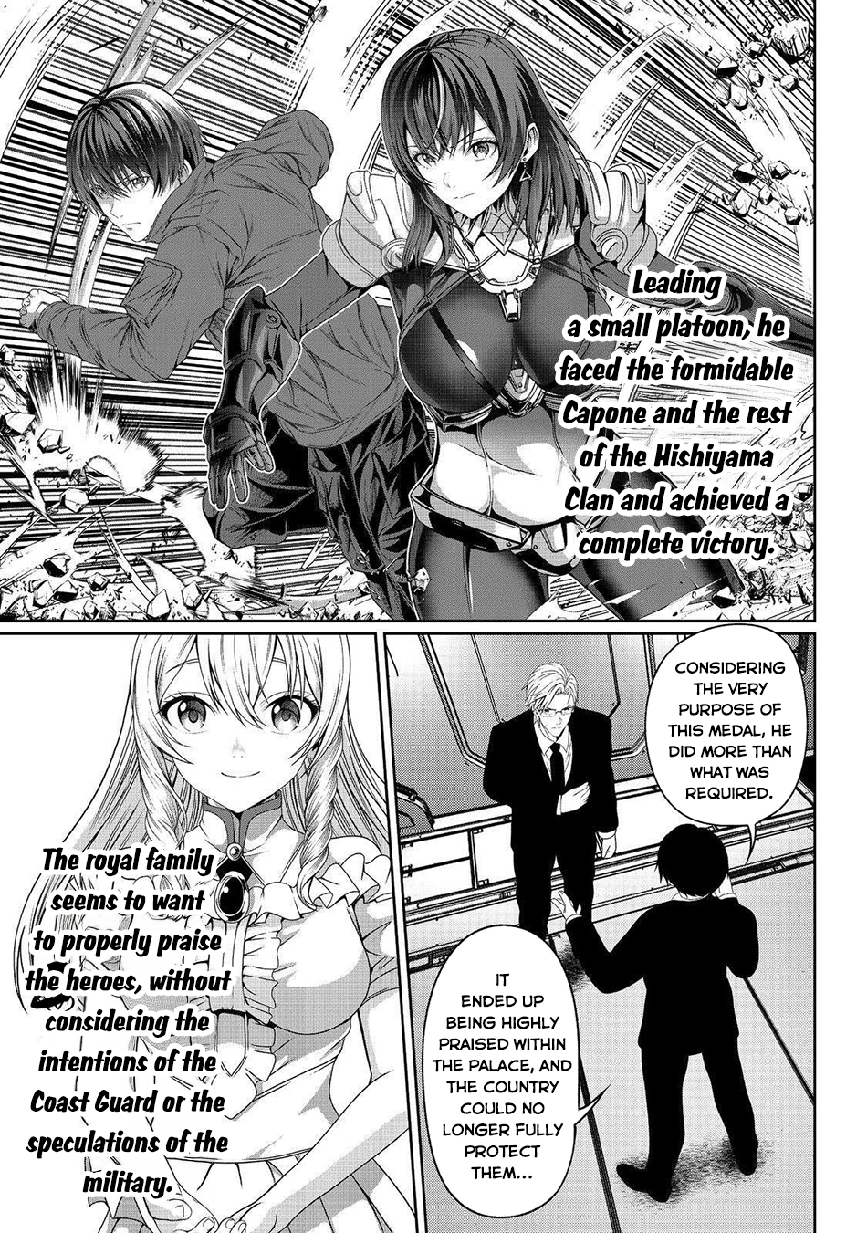 Koko wa Makasete Sakini Ike! wo shitai Shinitagari no Nozomanu Uchuu Gekokujou Chapter 8 - Page 10