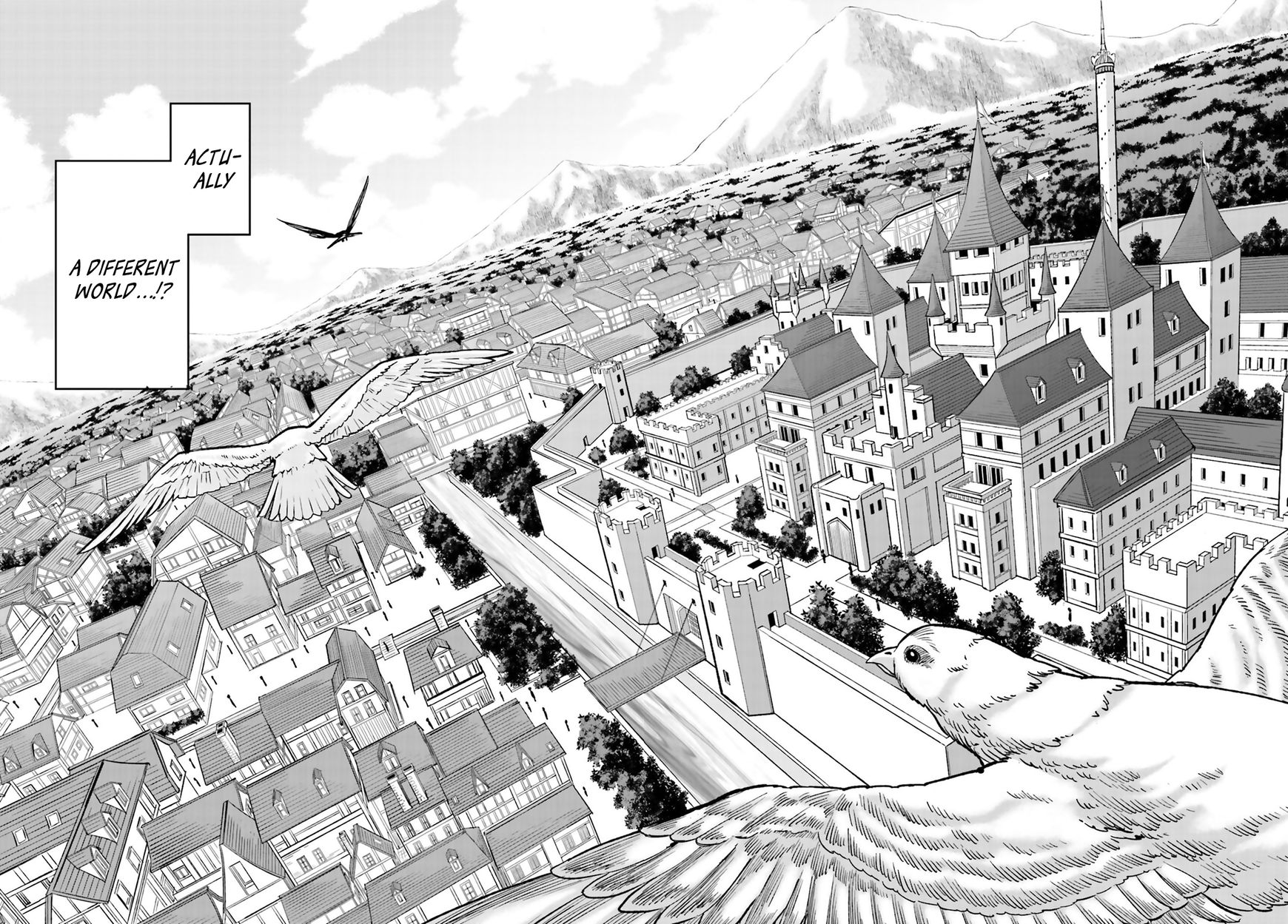 Konjiki no Moji Tsukai – Yuusha Yonin ni Makikomareta Unique Cheat Chapter 1 - Page 10