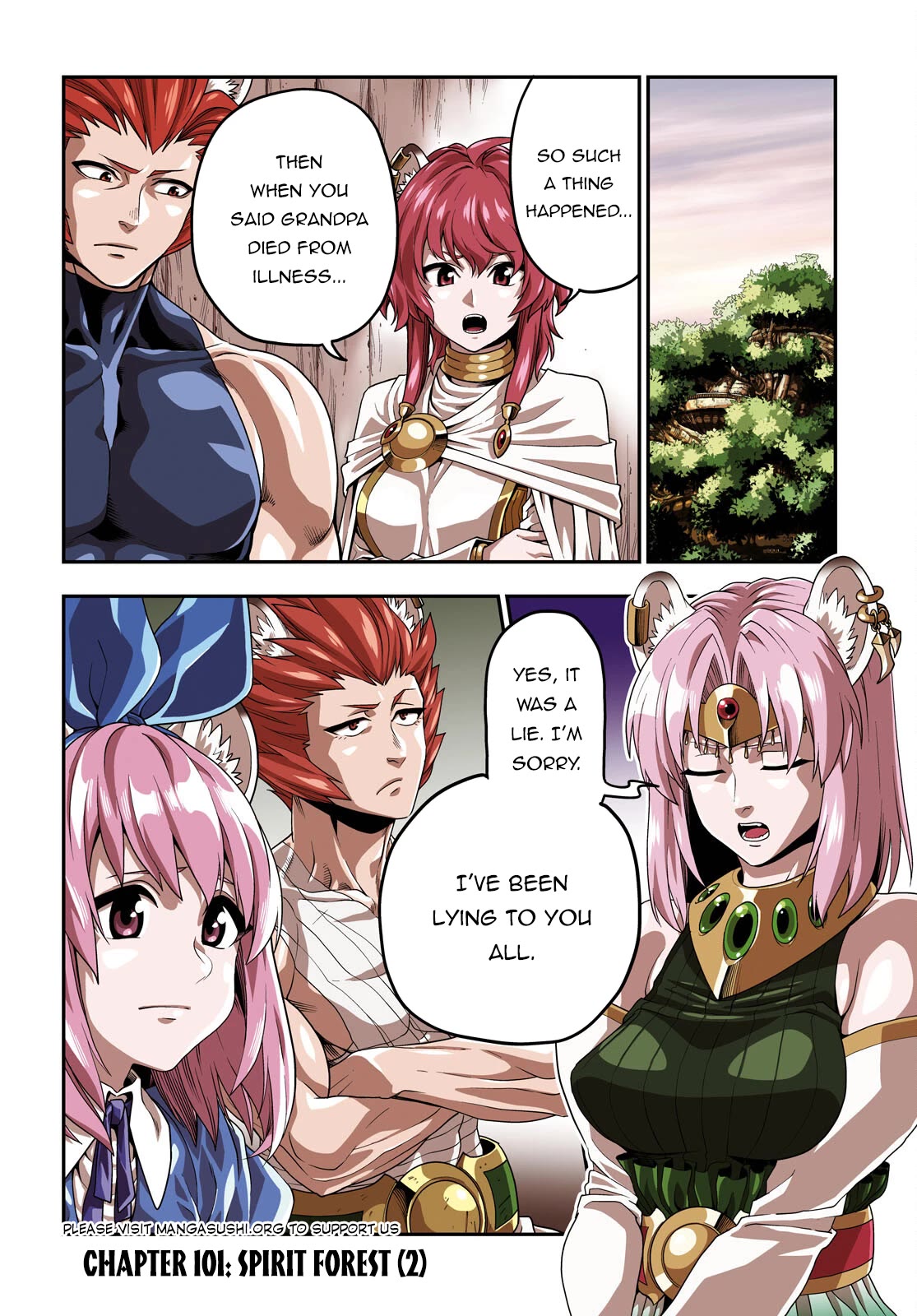 Konjiki no Moji Tsukai – Yuusha Yonin ni Makikomareta Unique Cheat Chapter 101 - Page 3