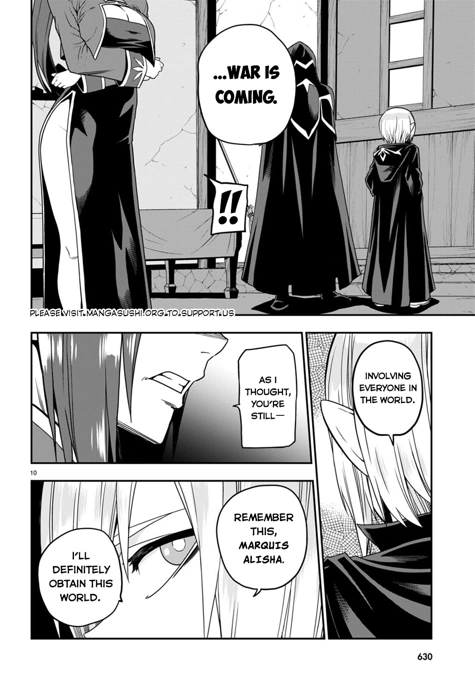 Konjiki no Moji Tsukai – Yuusha Yonin ni Makikomareta Unique Cheat Chapter 102 - Page 11