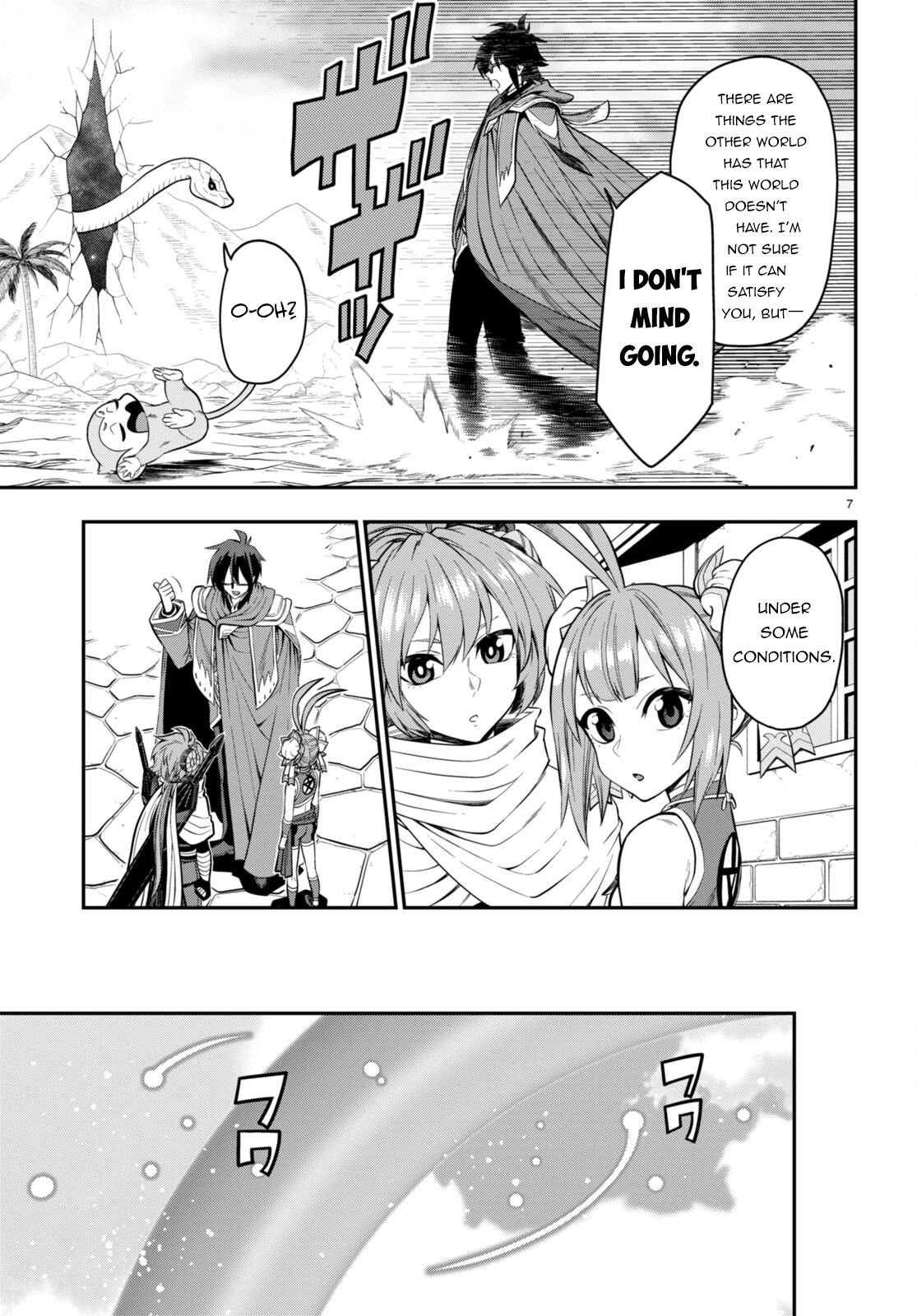 Konjiki no Moji Tsukai – Yuusha Yonin ni Makikomareta Unique Cheat Chapter 103 - Page 8
