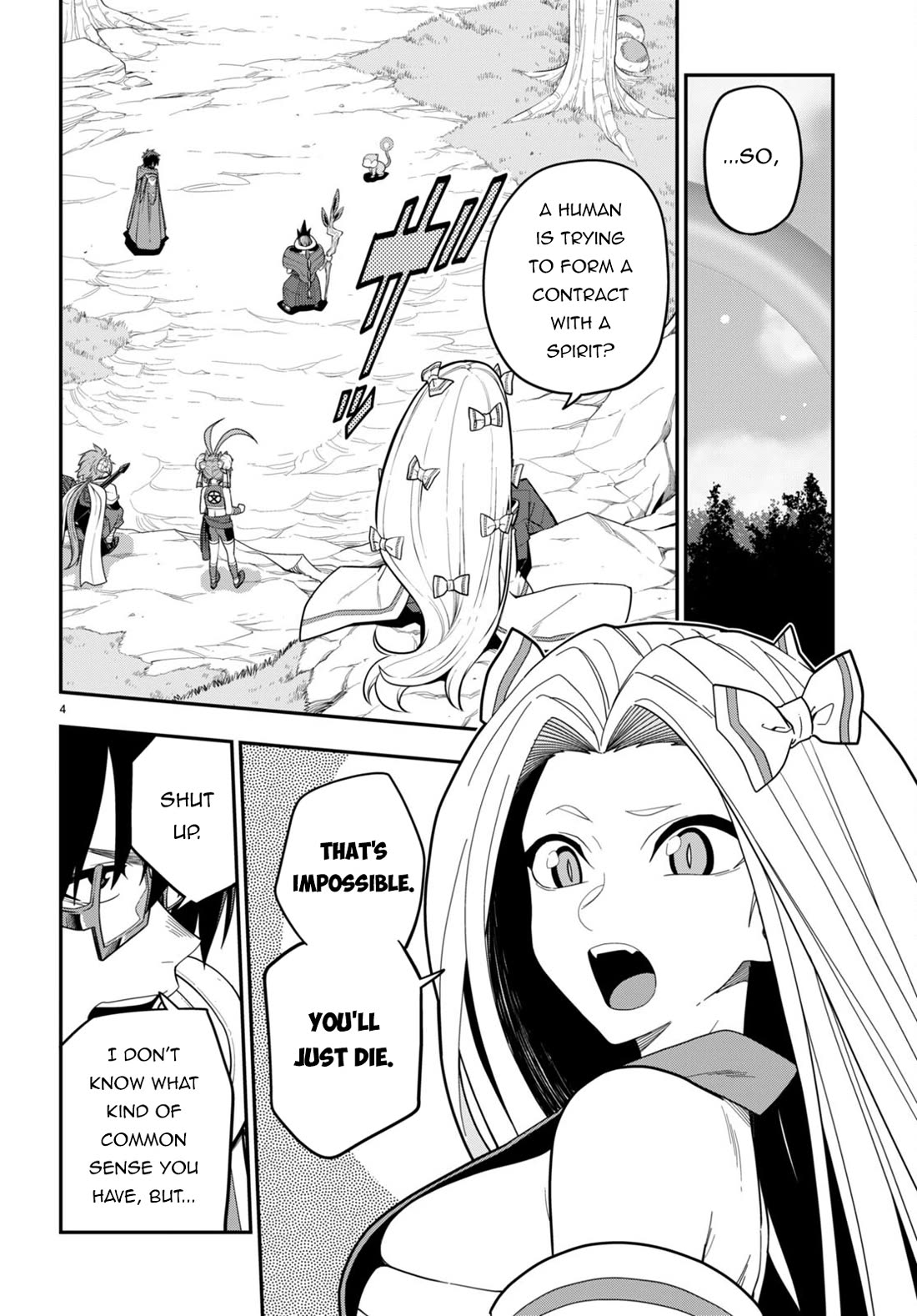 Konjiki no Moji Tsukai – Yuusha Yonin ni Makikomareta Unique Cheat Chapter 105 - Page 5