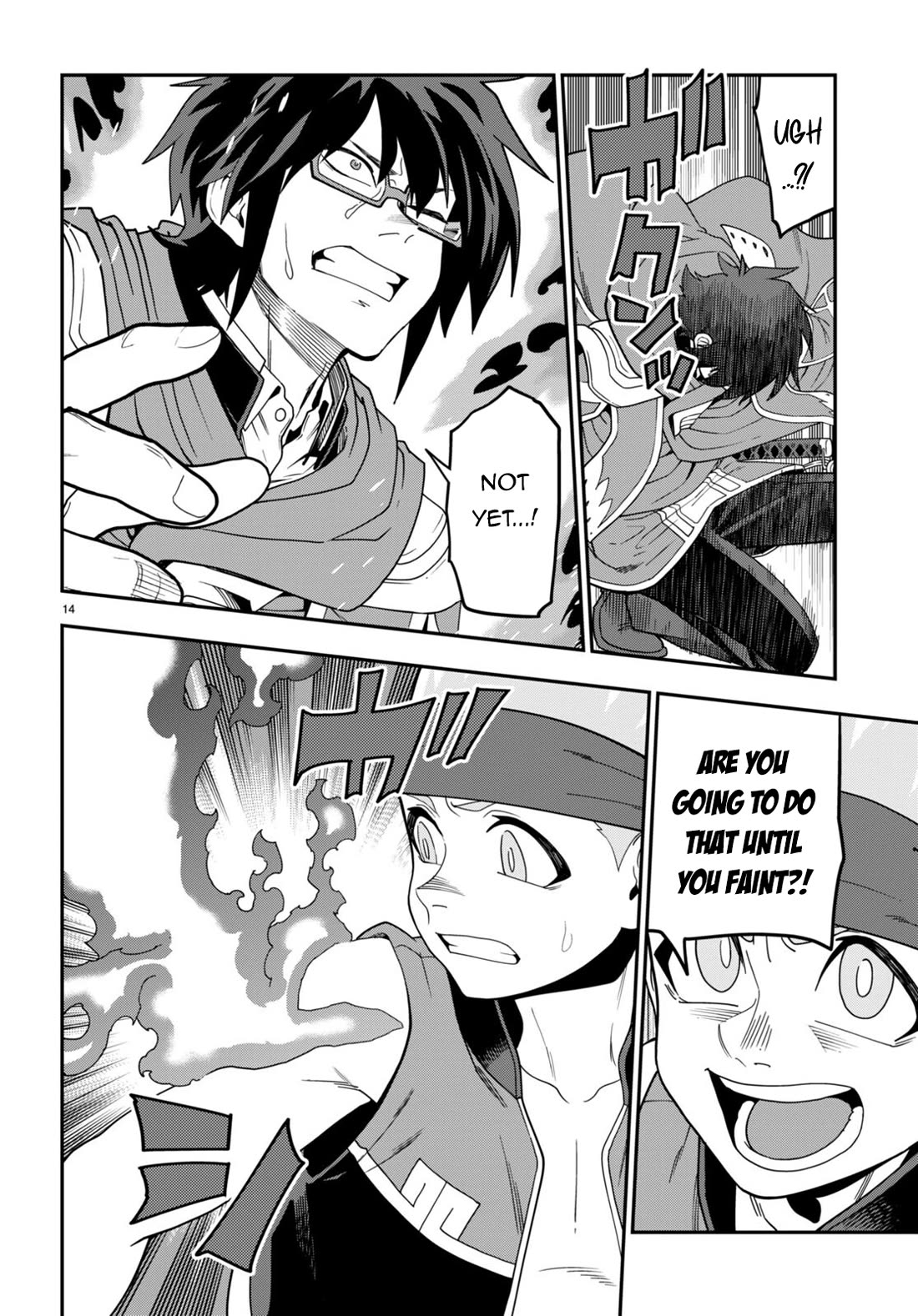 Konjiki no Moji Tsukai – Yuusha Yonin ni Makikomareta Unique Cheat Chapter 106 - Page 14