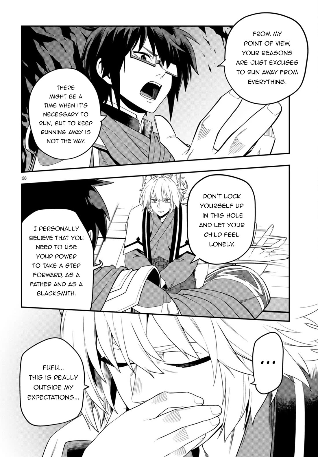 Konjiki no Moji Tsukai – Yuusha Yonin ni Makikomareta Unique Cheat Chapter 108 - Page 28