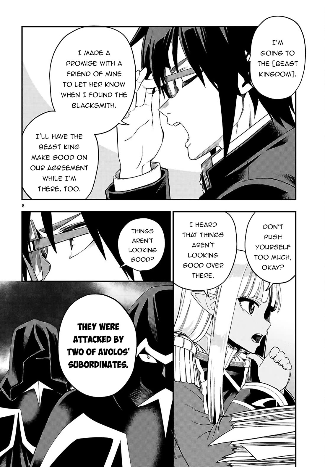 Konjiki no Moji Tsukai – Yuusha Yonin ni Makikomareta Unique Cheat Chapter 109 - Page 9