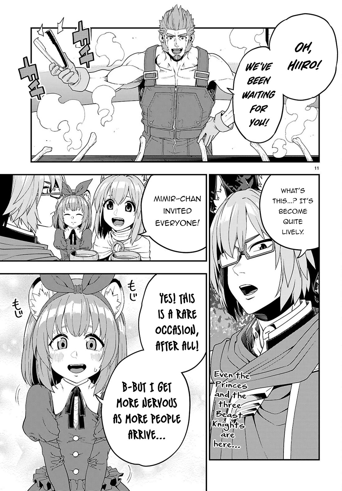 Konjiki no Moji Tsukai – Yuusha Yonin ni Makikomareta Unique Cheat Chapter 110 - Page 12