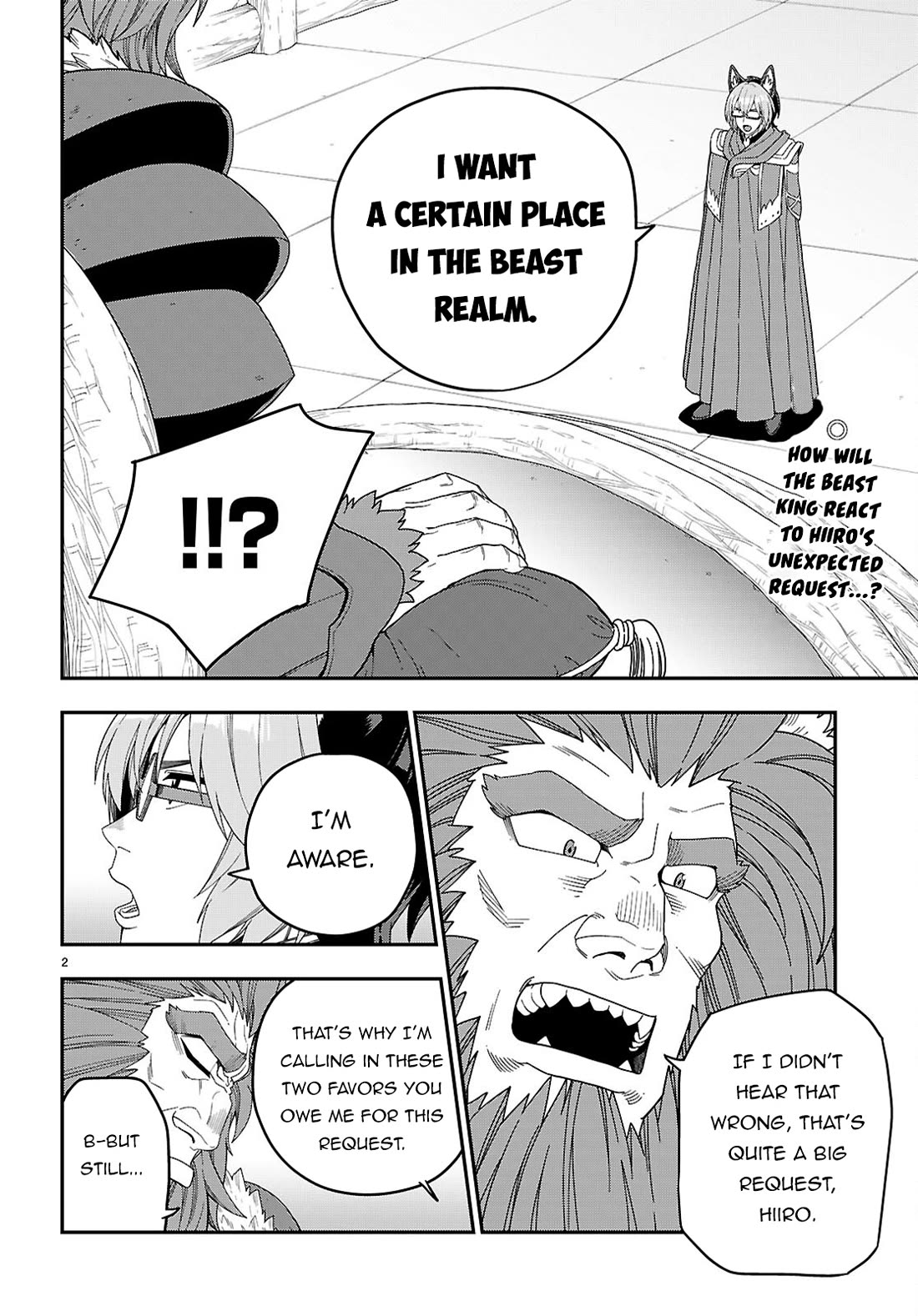 Konjiki no Moji Tsukai – Yuusha Yonin ni Makikomareta Unique Cheat Chapter 110 - Page 3